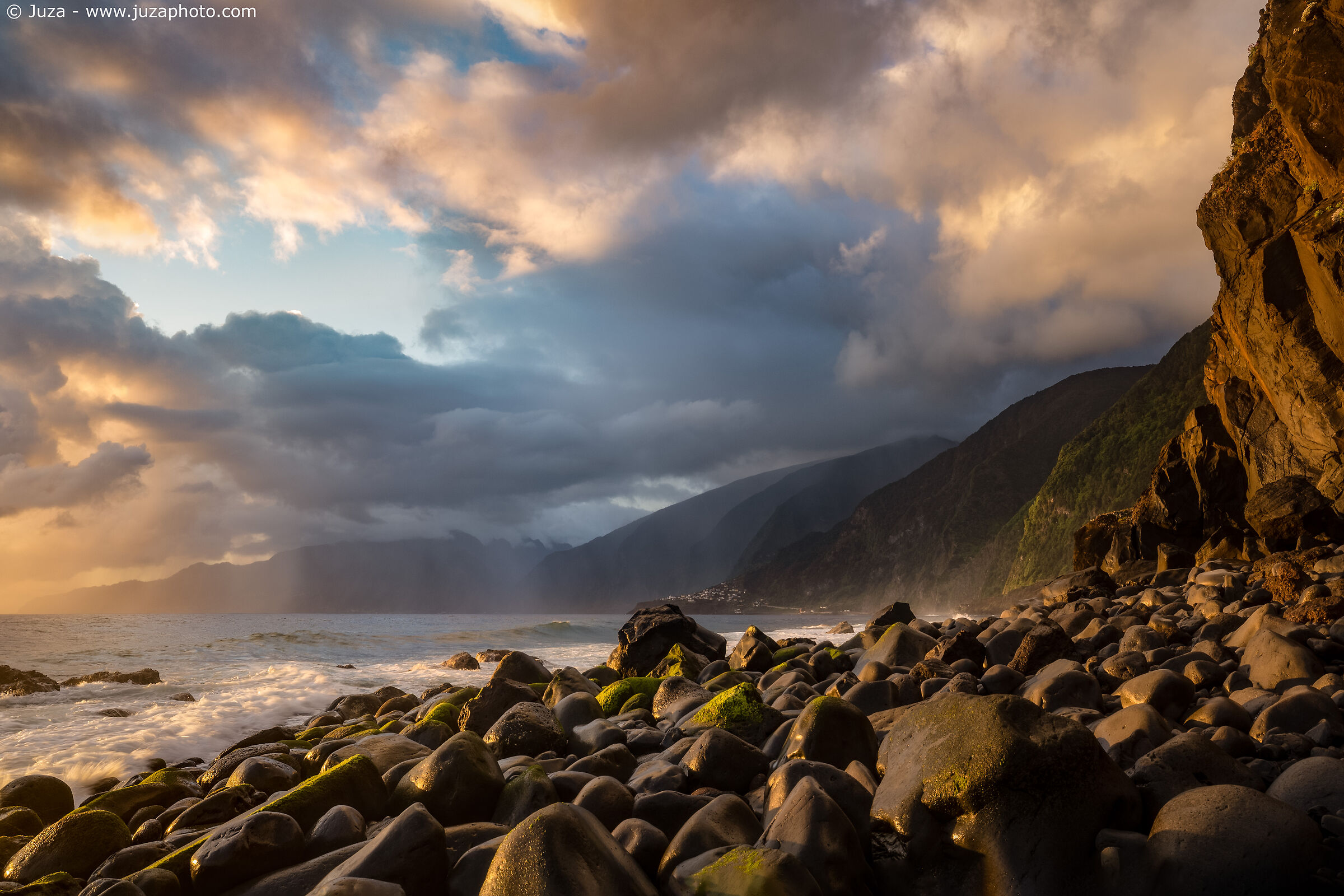 Light, clouds and rain