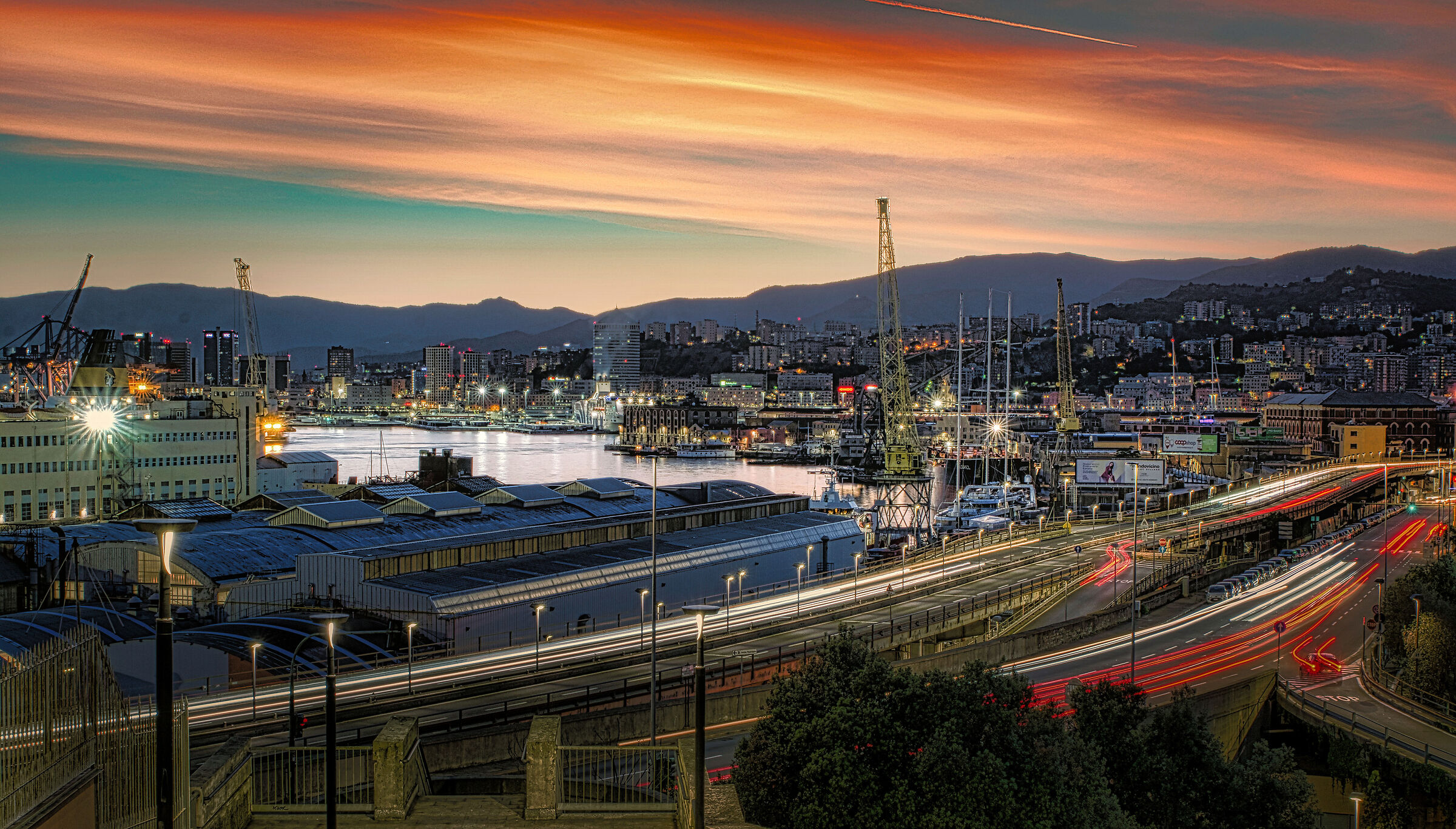 Genoa... you are red and blue...