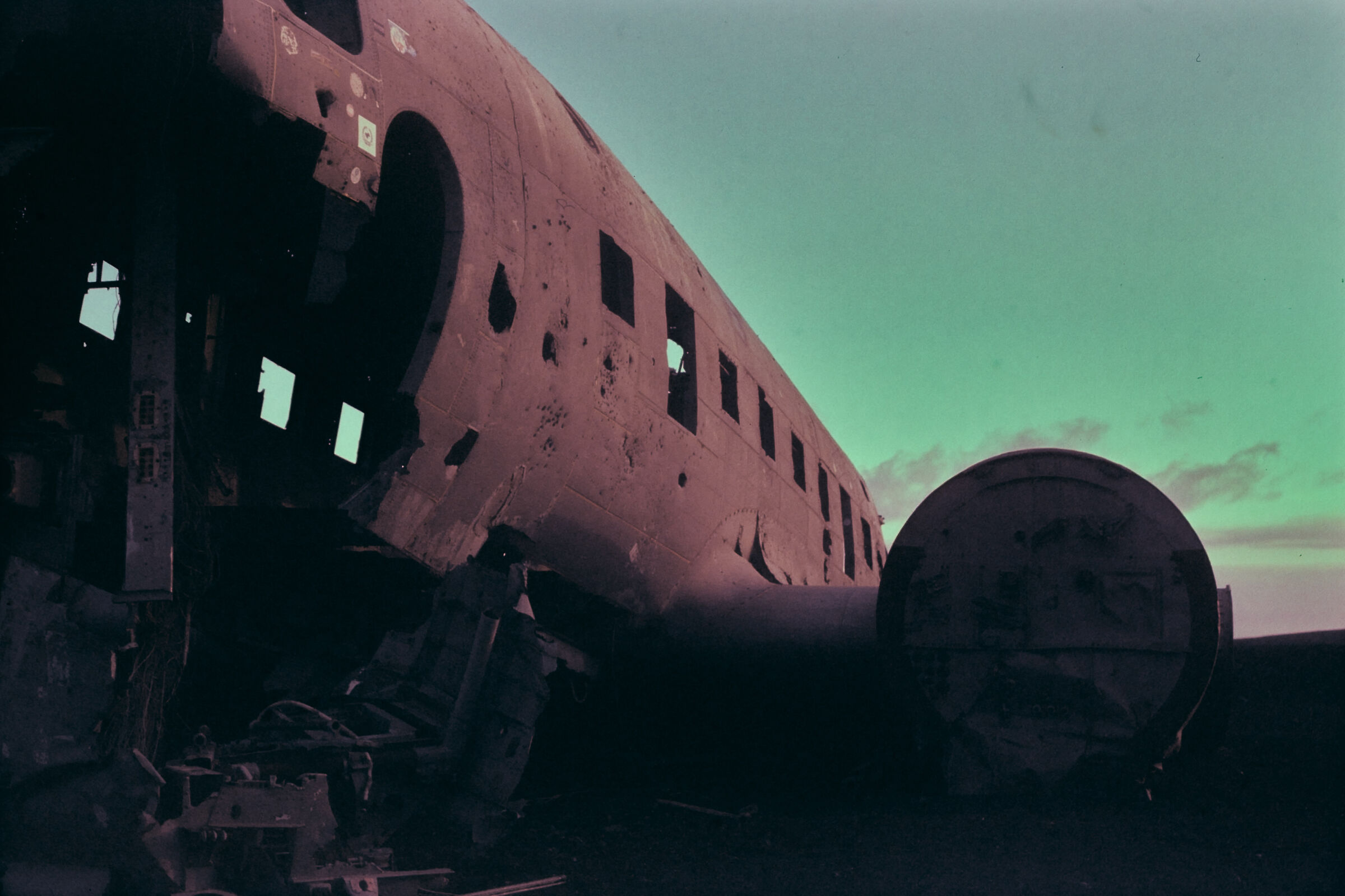 Aereo a Solheimasandur