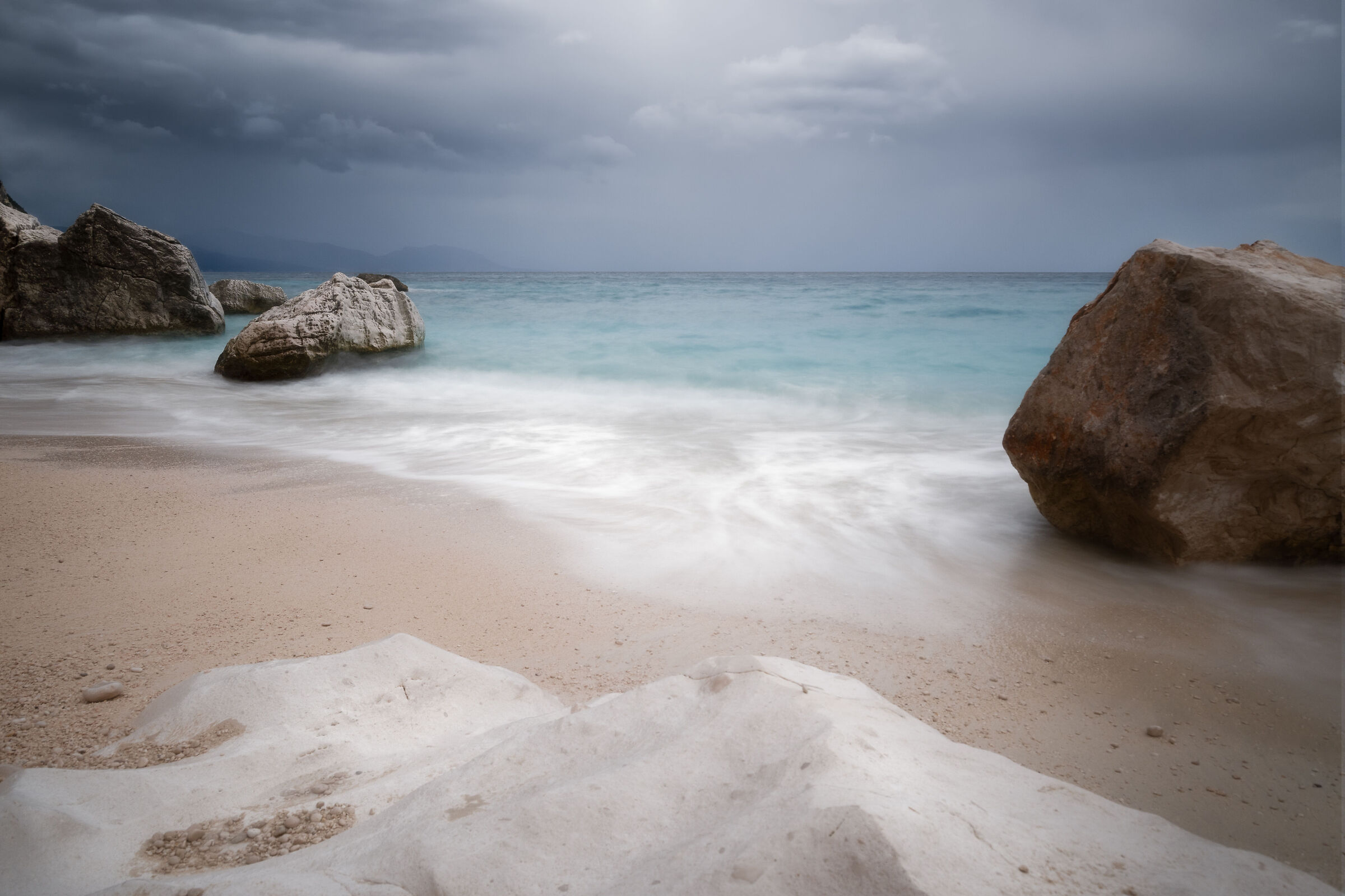 Storm in Cala Goloritzè