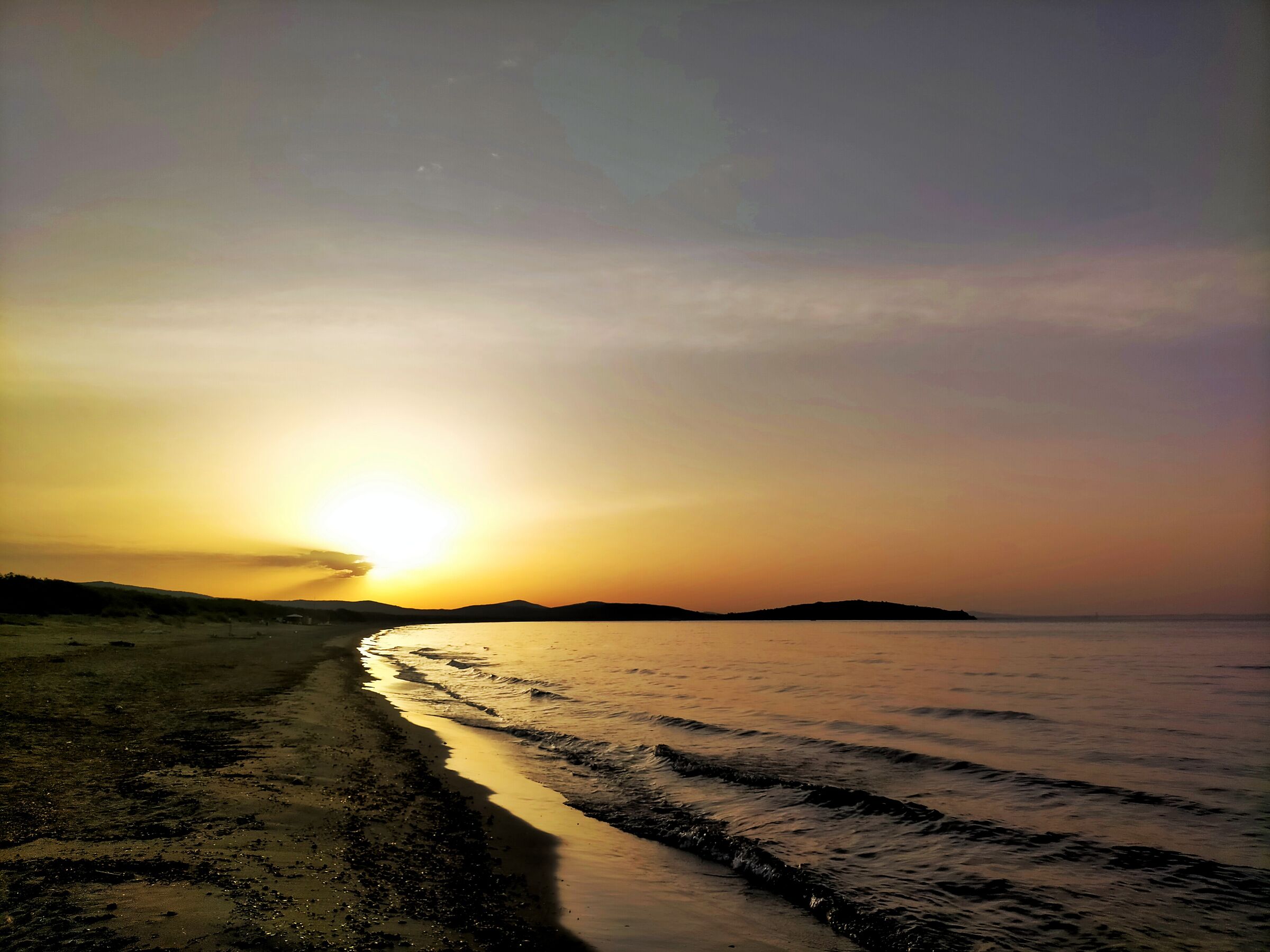 Sunrise over the Argentario