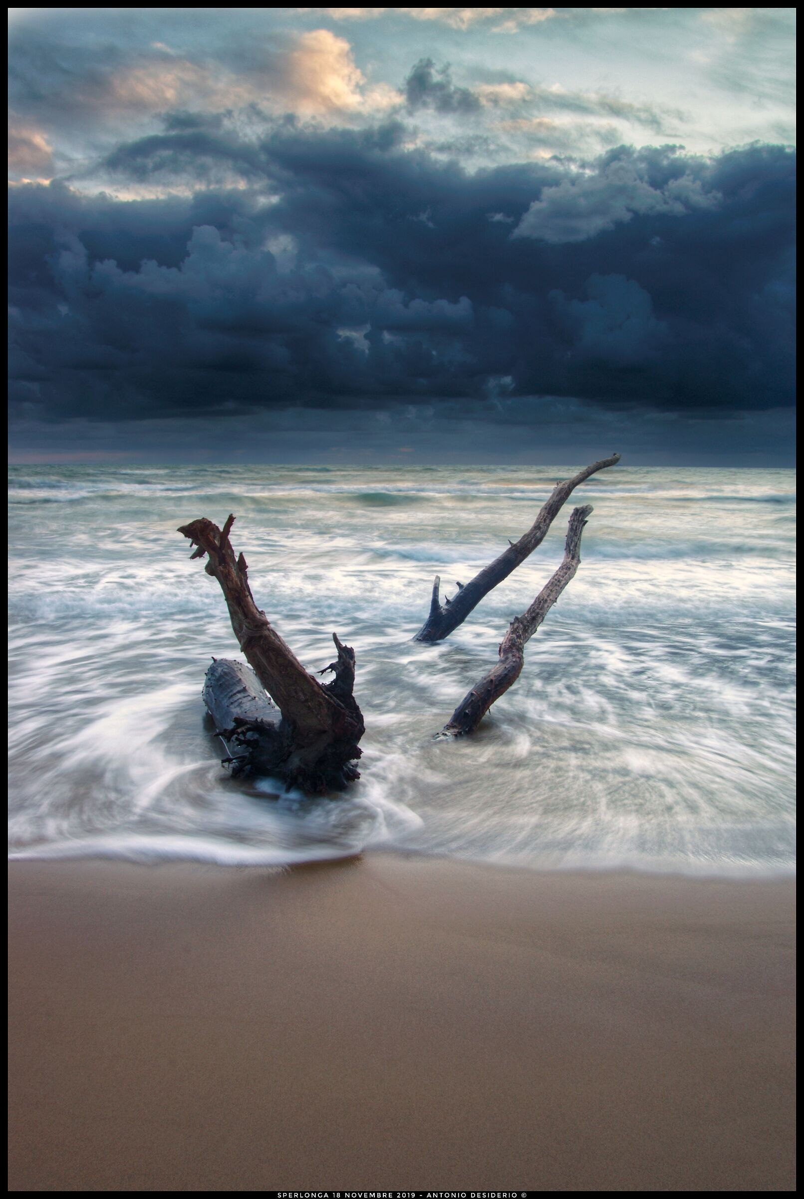 Enveloped by the waves