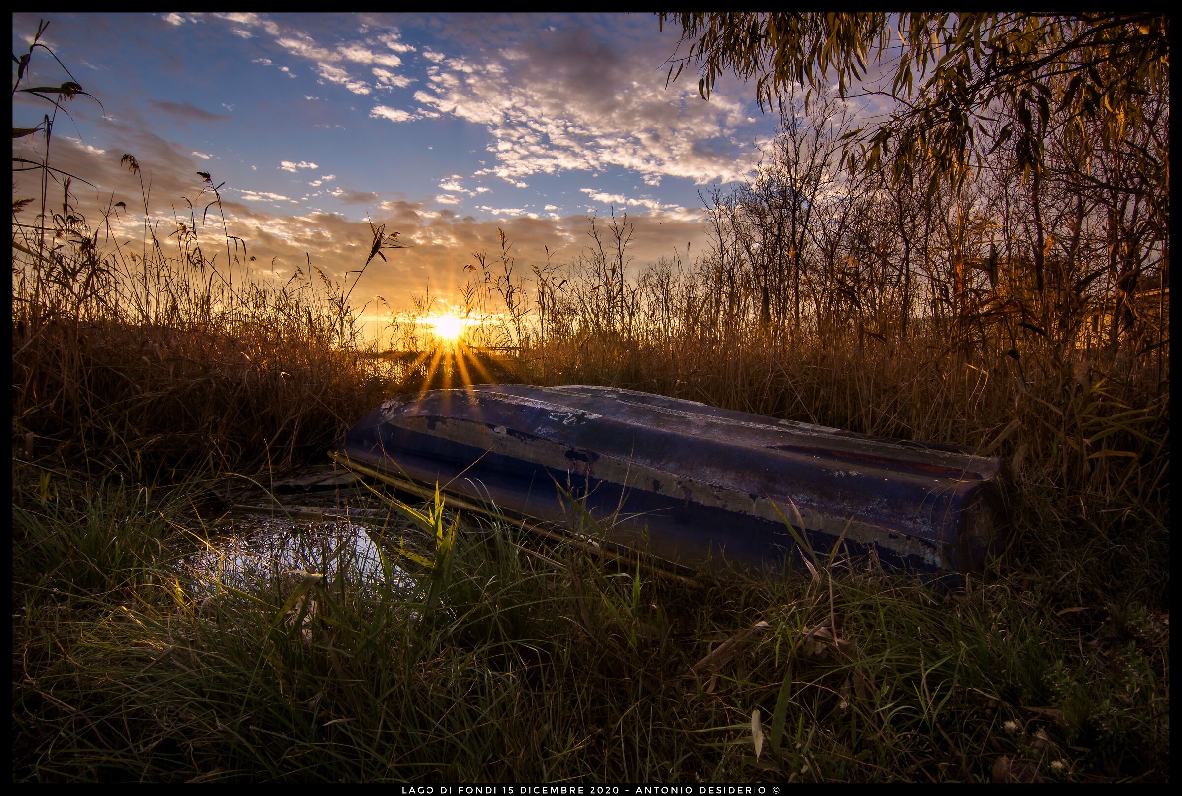 The abandoned boat