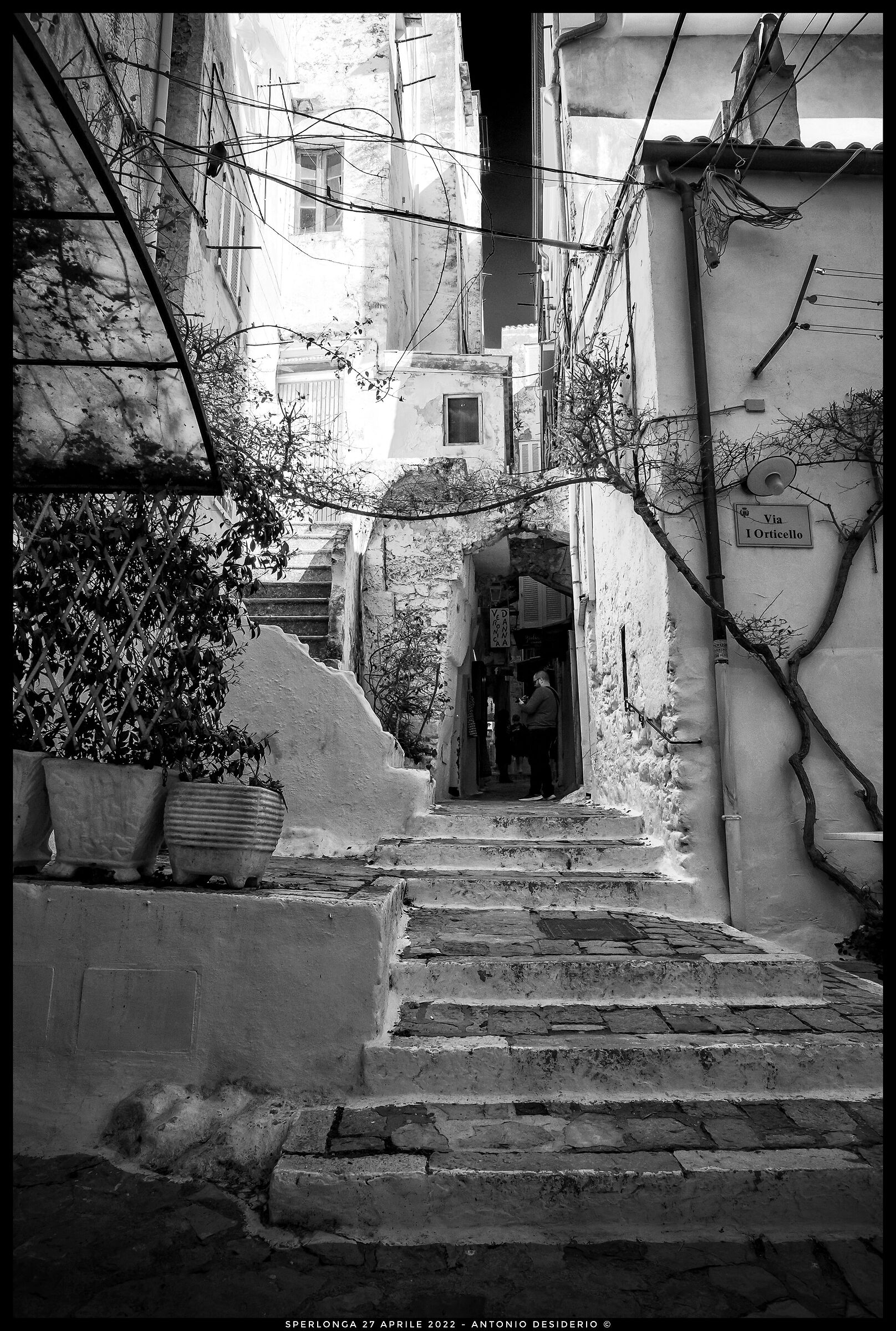 In the alleys of Sperlonga