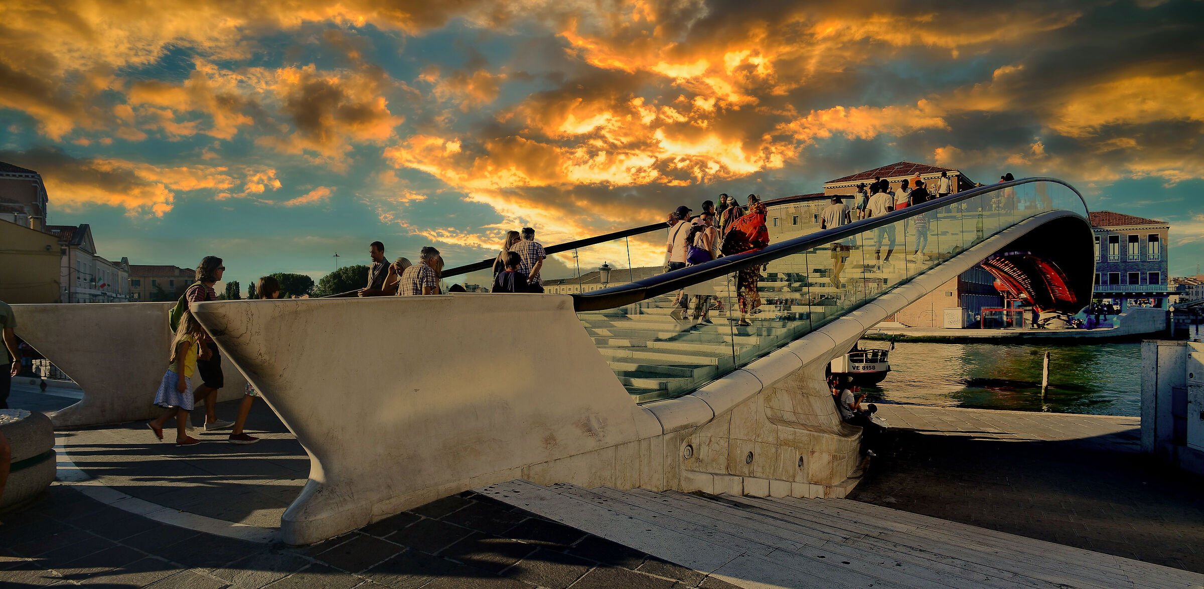 Il ponte di Calatrava a Venezia