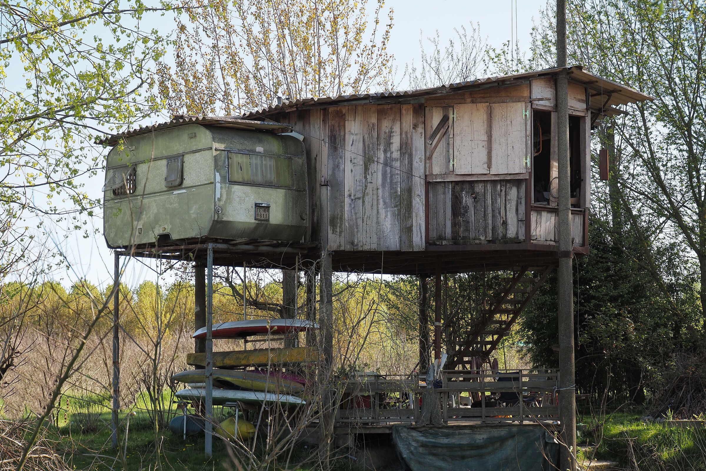 Near the river Po in Guastalla