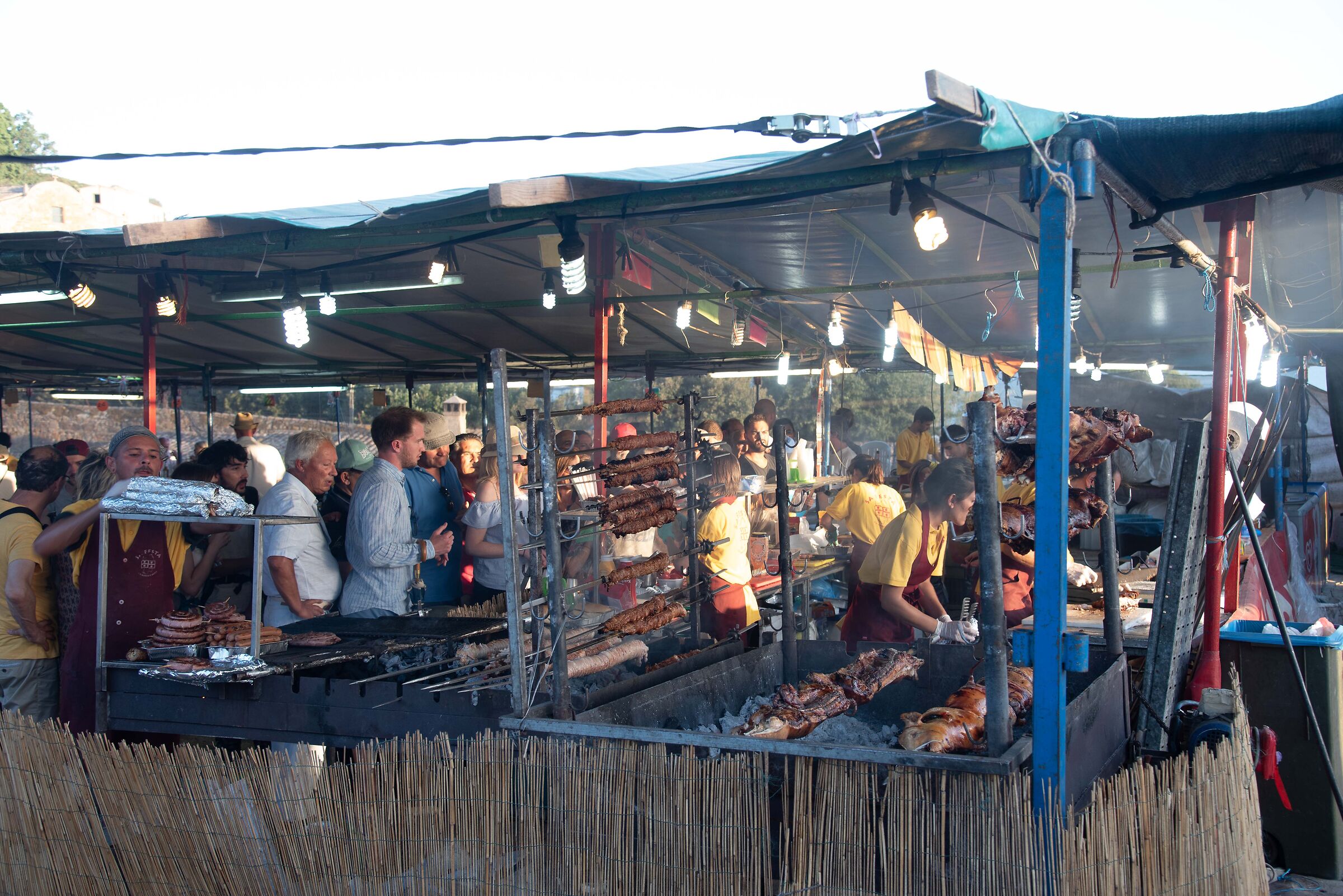 gli arrostitori ardia di Sedilo