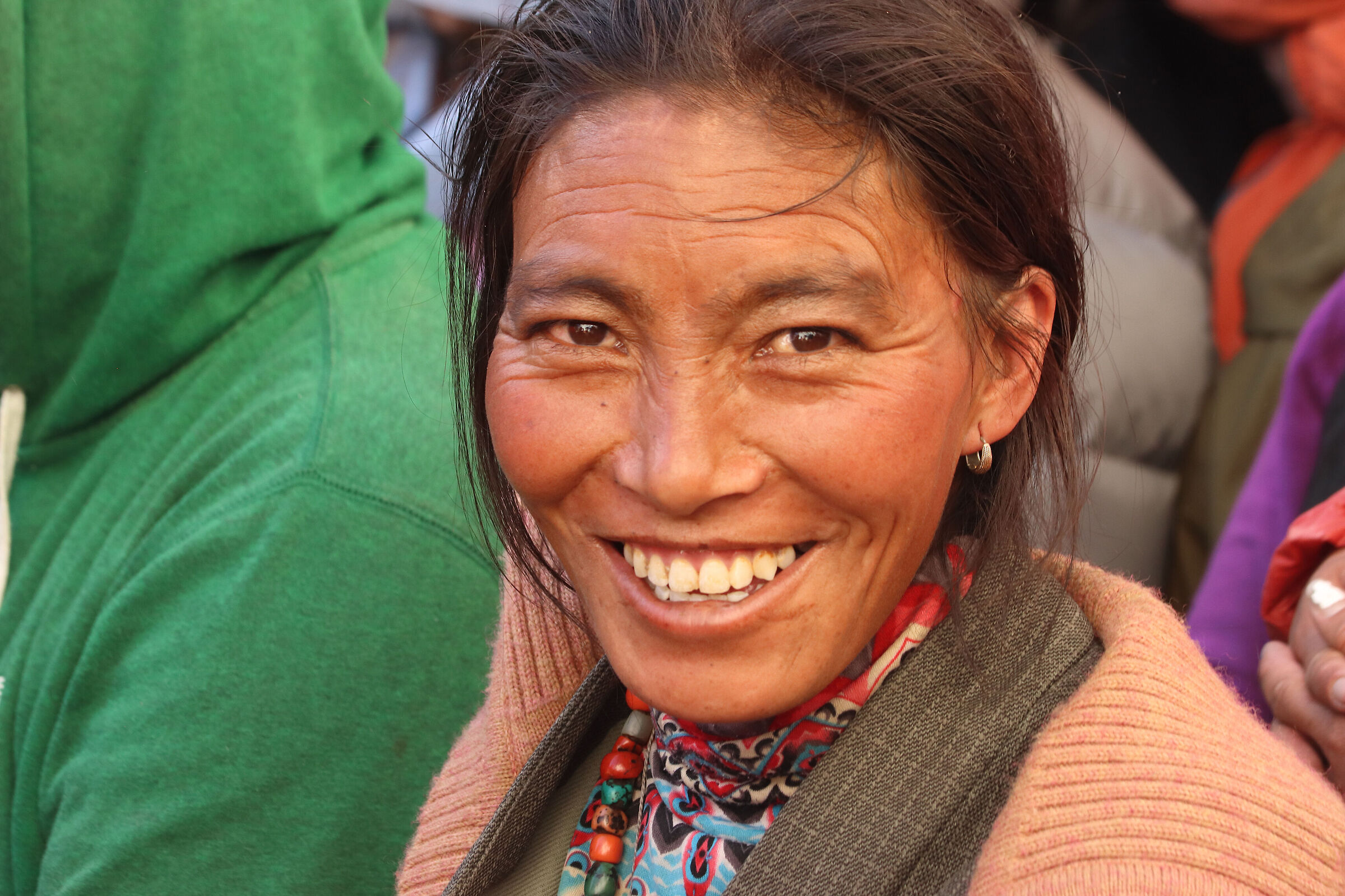 a smile in Lo Mantang