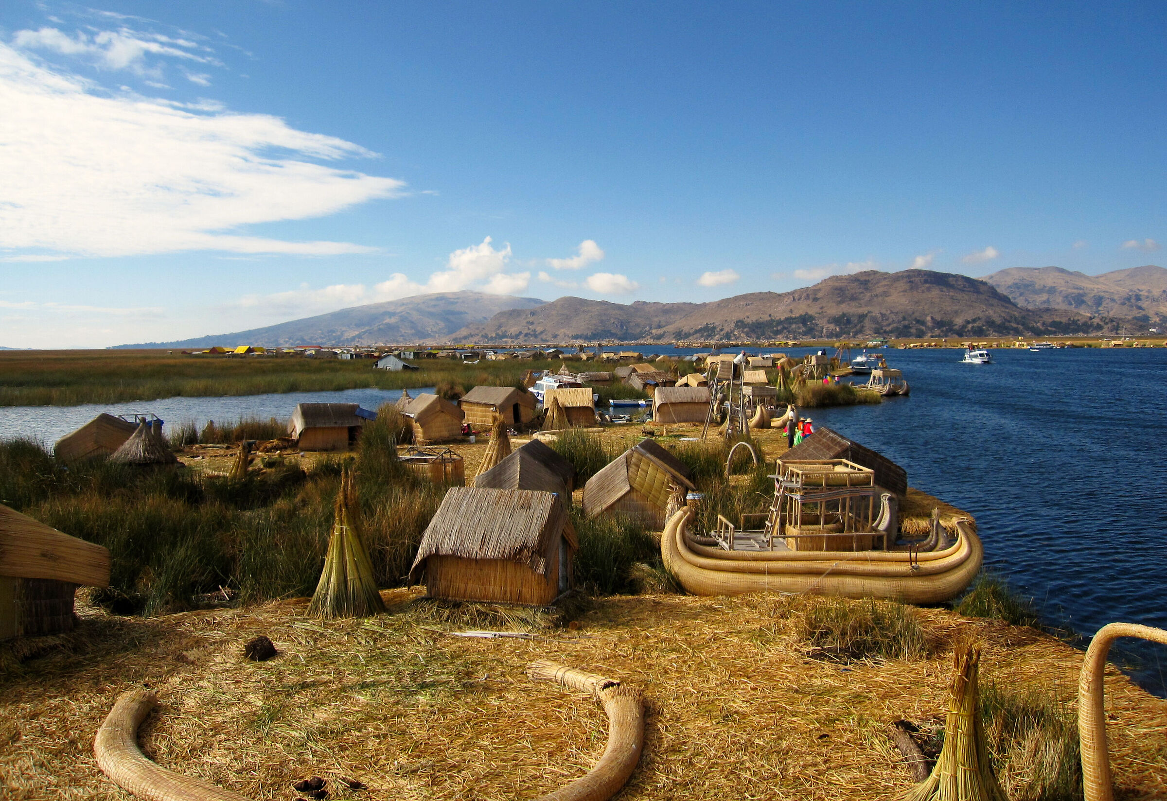 Isole galleggianti degli indiani Uros
