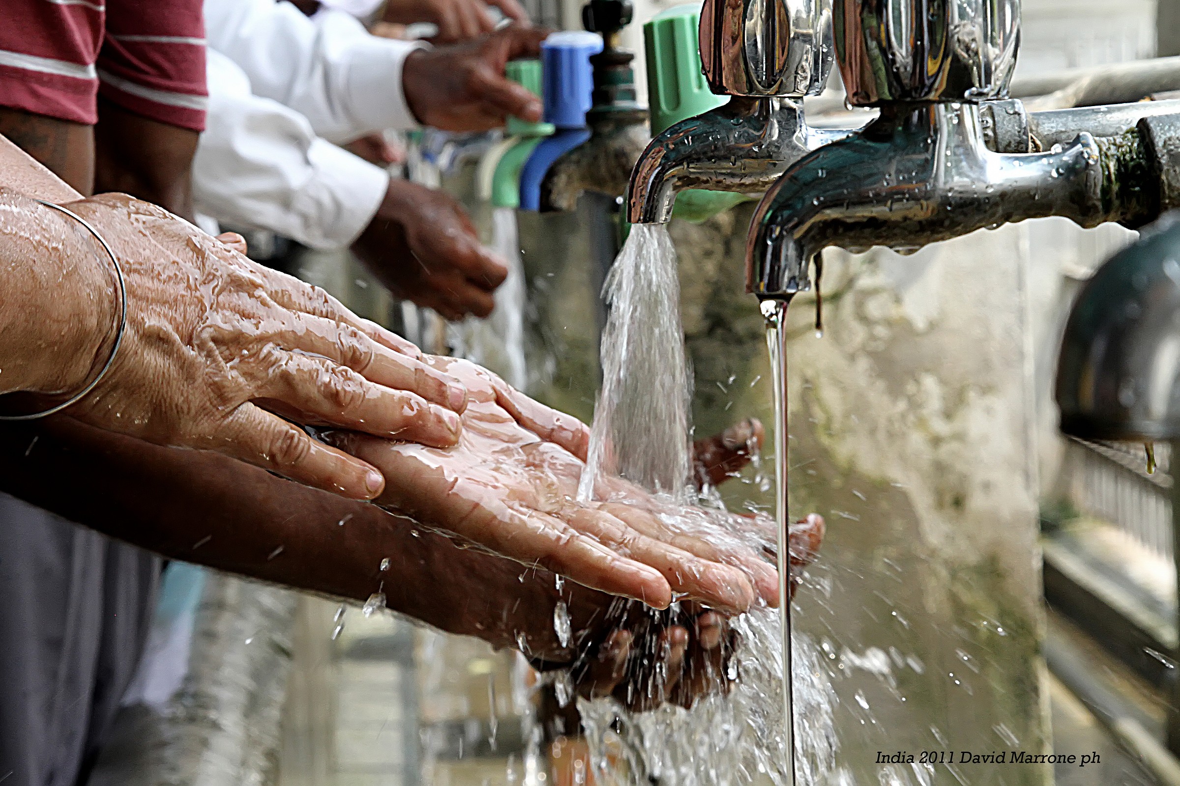 The water of the golden temple