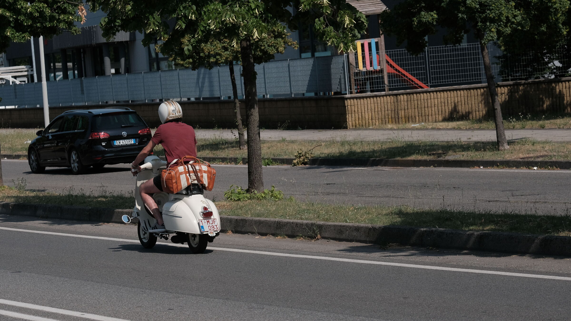 1000 miles '22 vintage vespa
