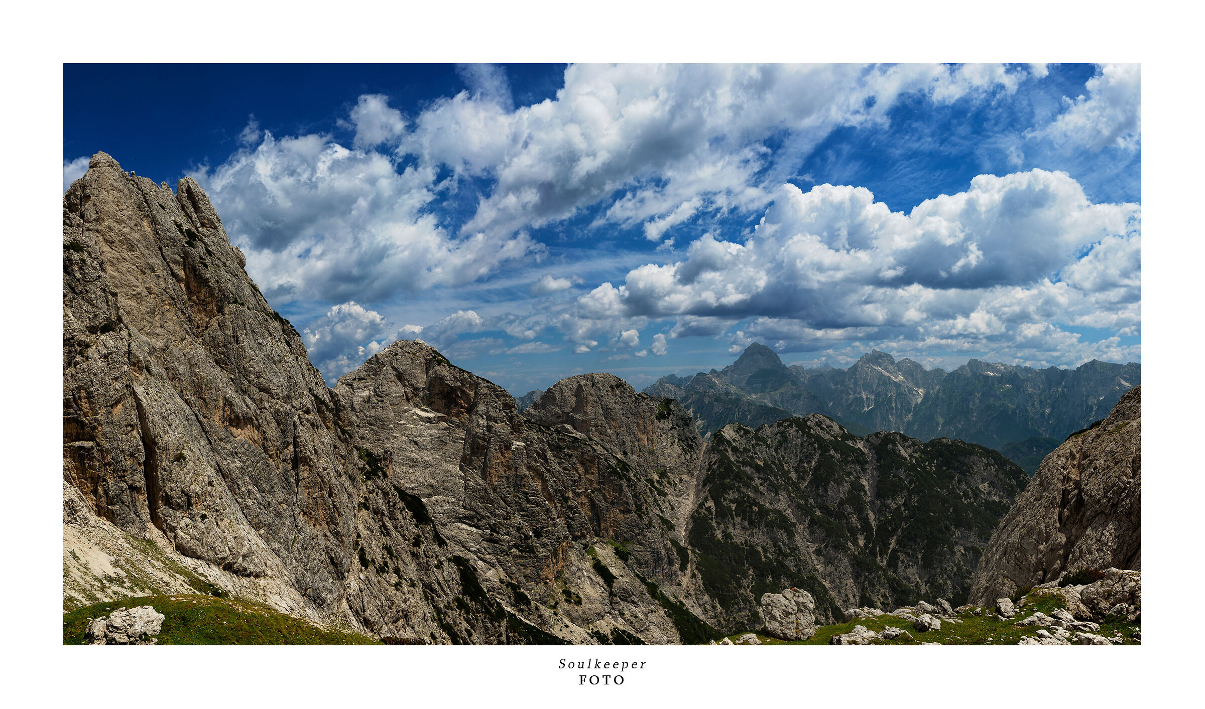 View of the Julian Alps.