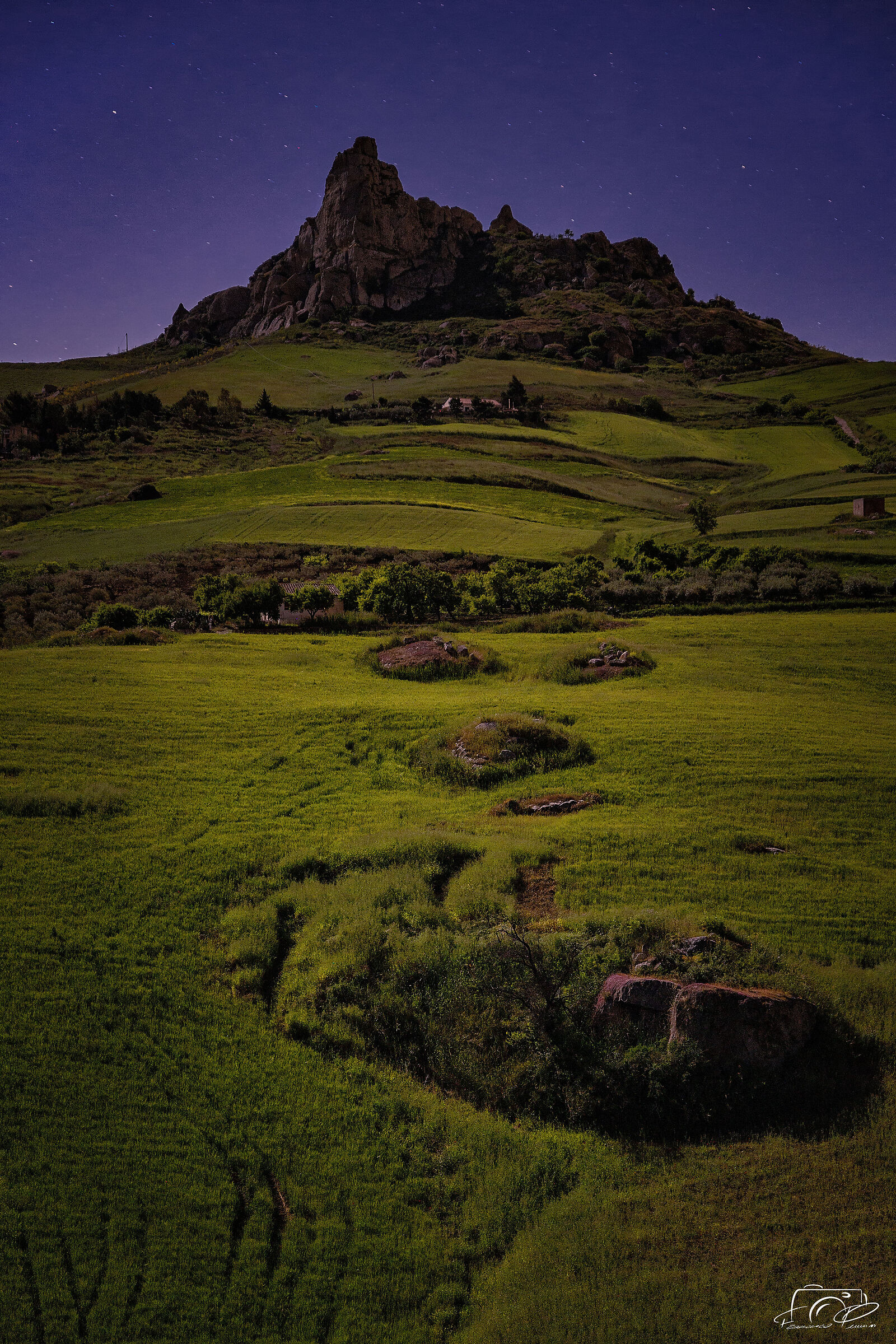 The three peaks of Sutera