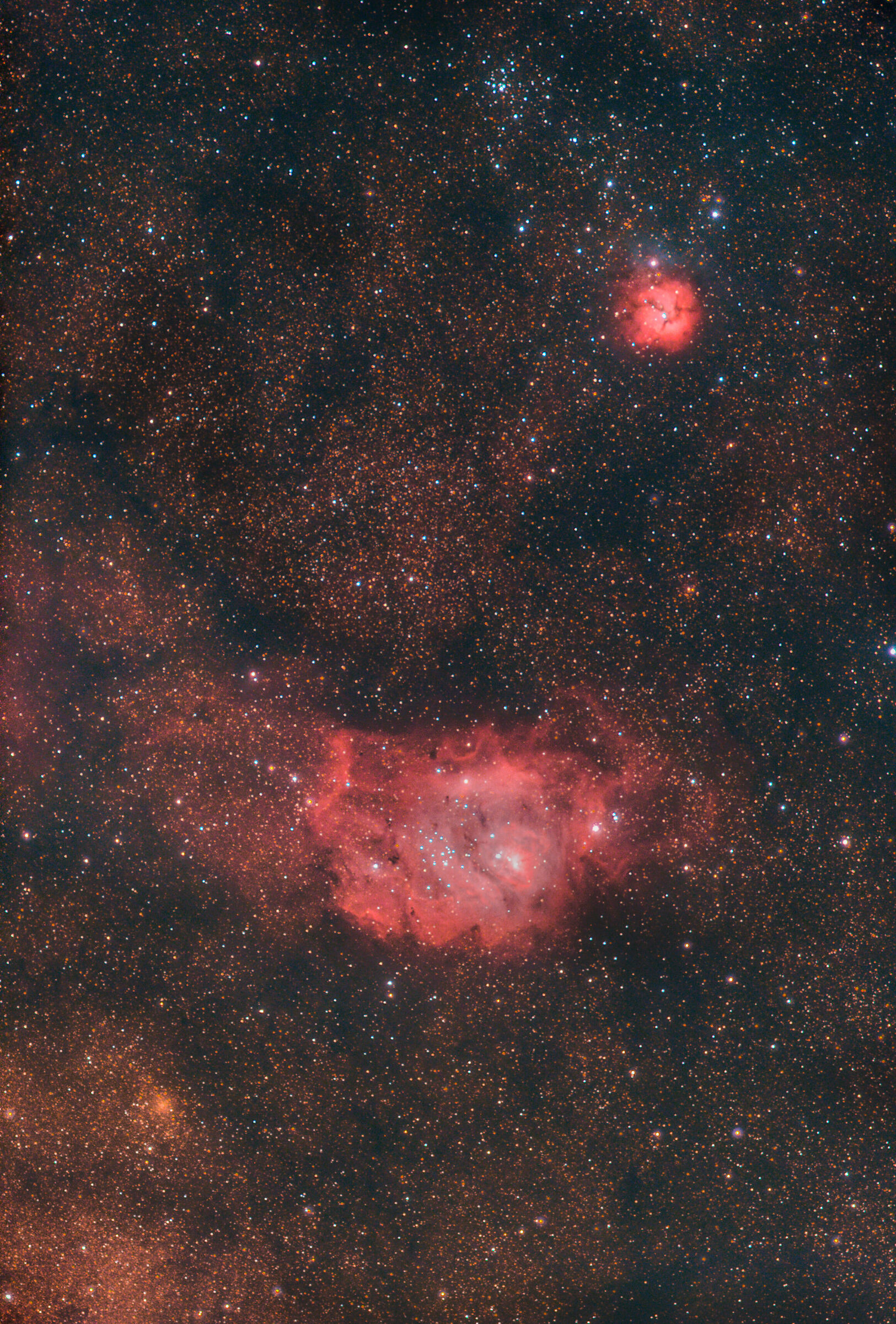 trifida e laguna a 400 mm