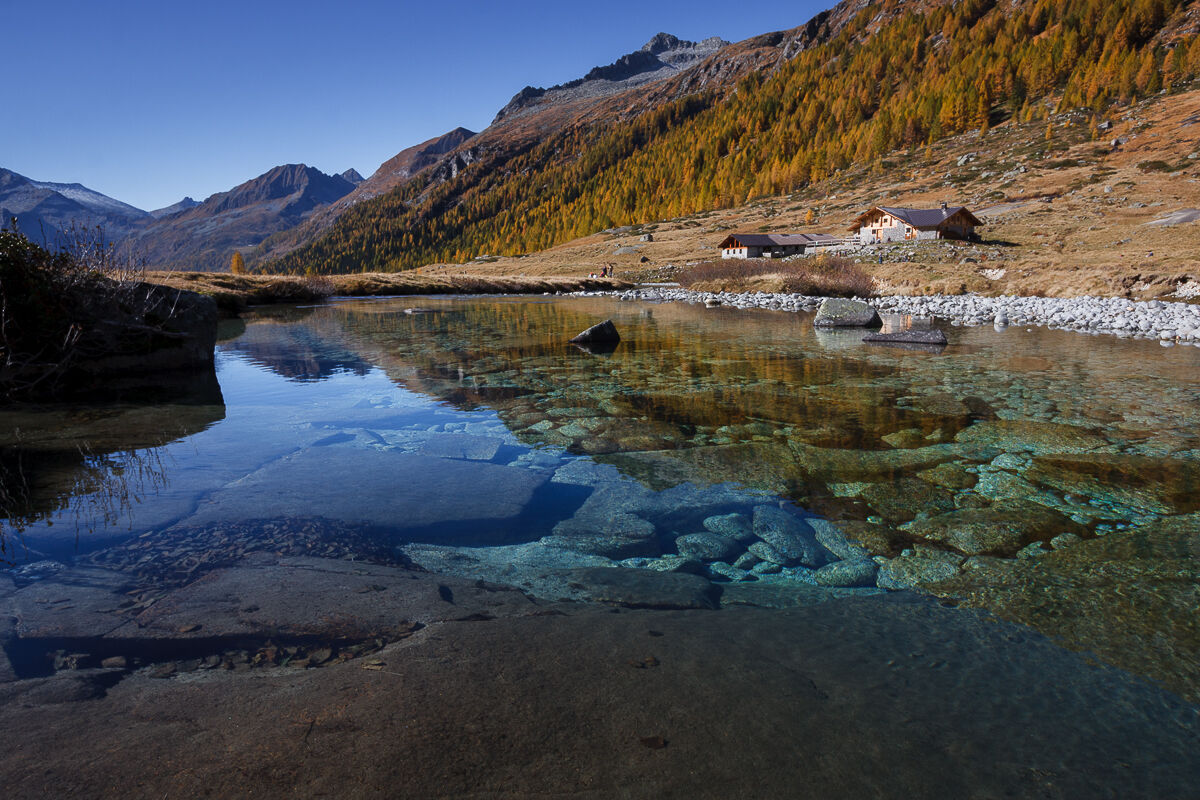 Quiet in Val di Fumo ...