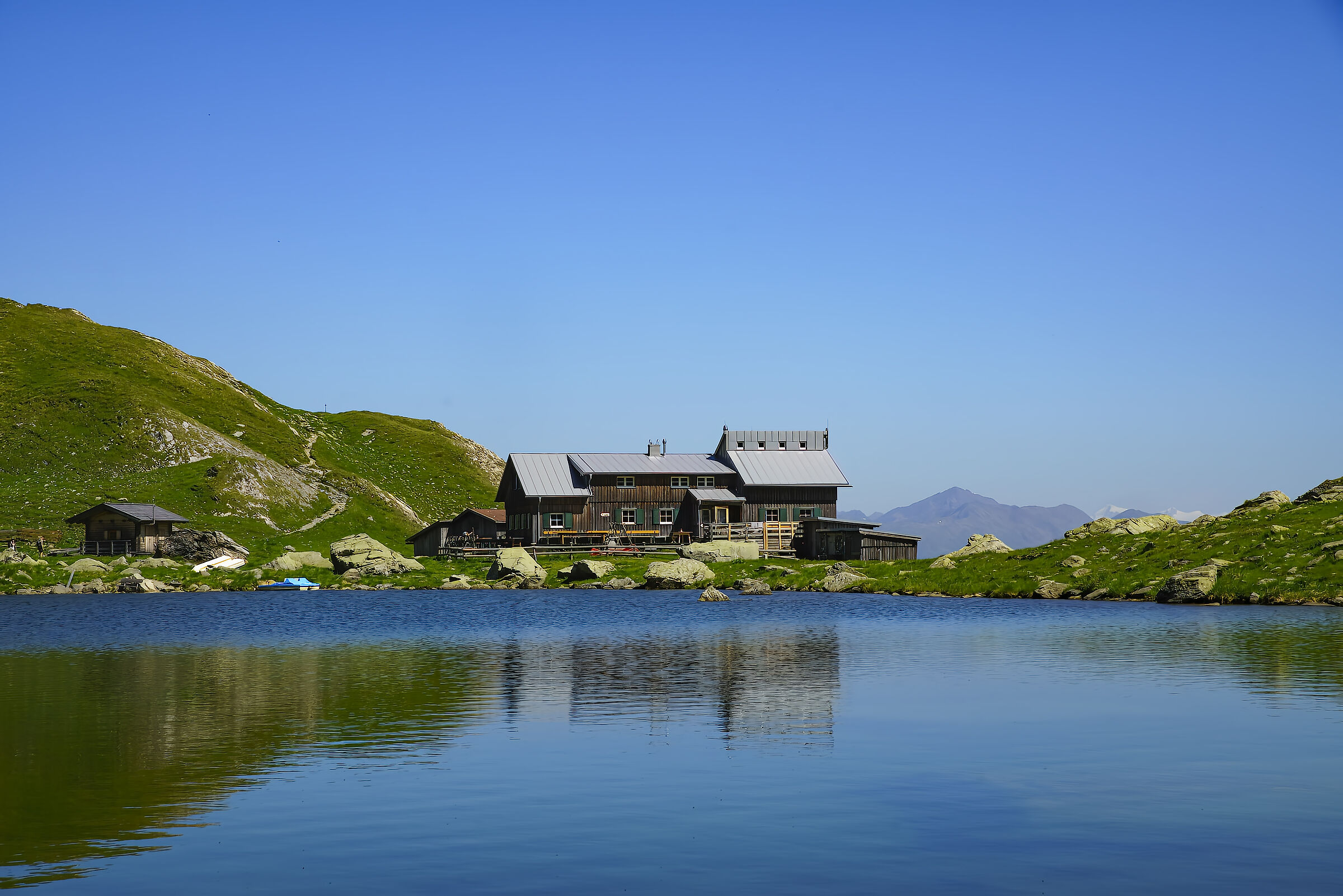 Obstanser see huette