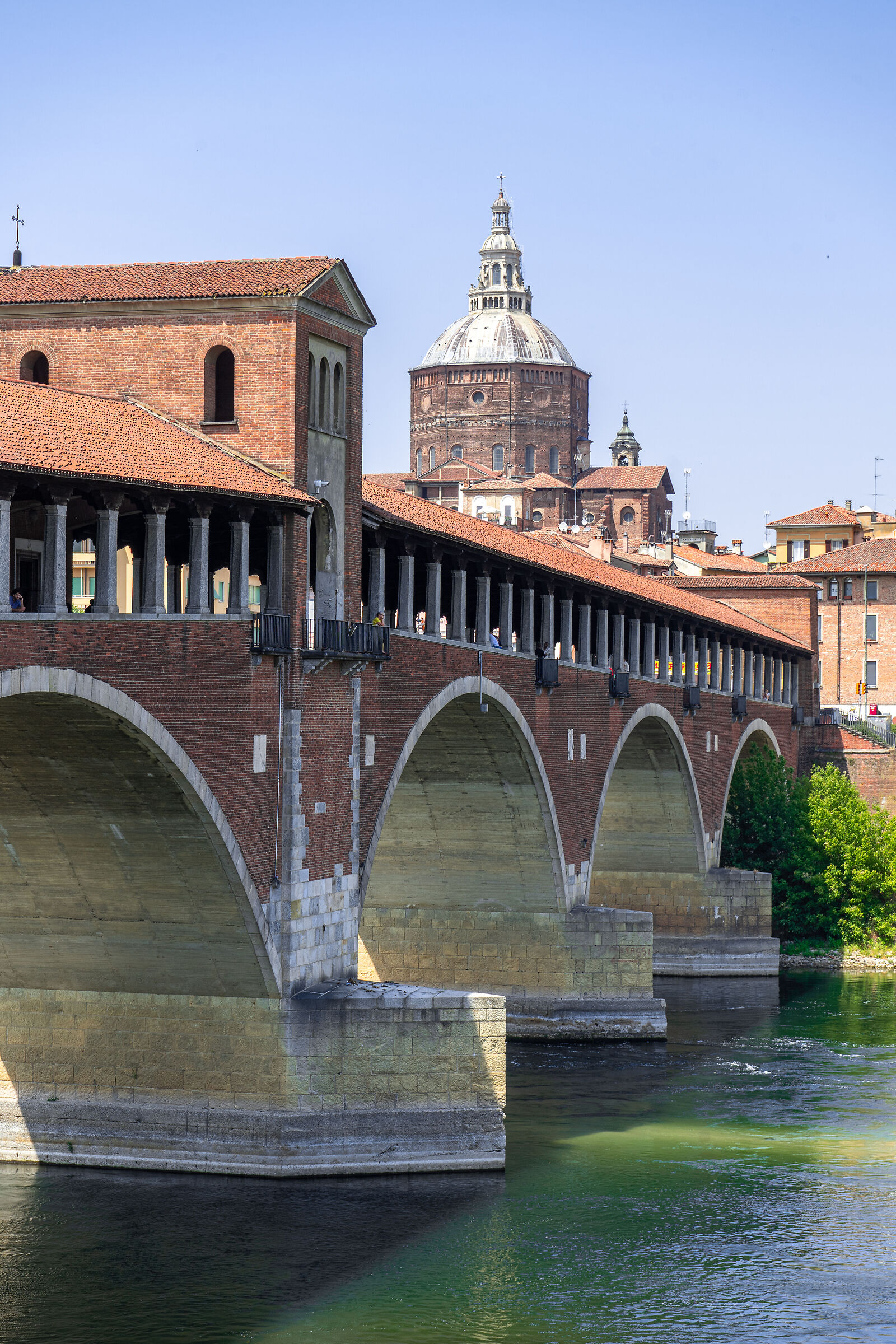 Il vecchio ponte coperto di Pavia