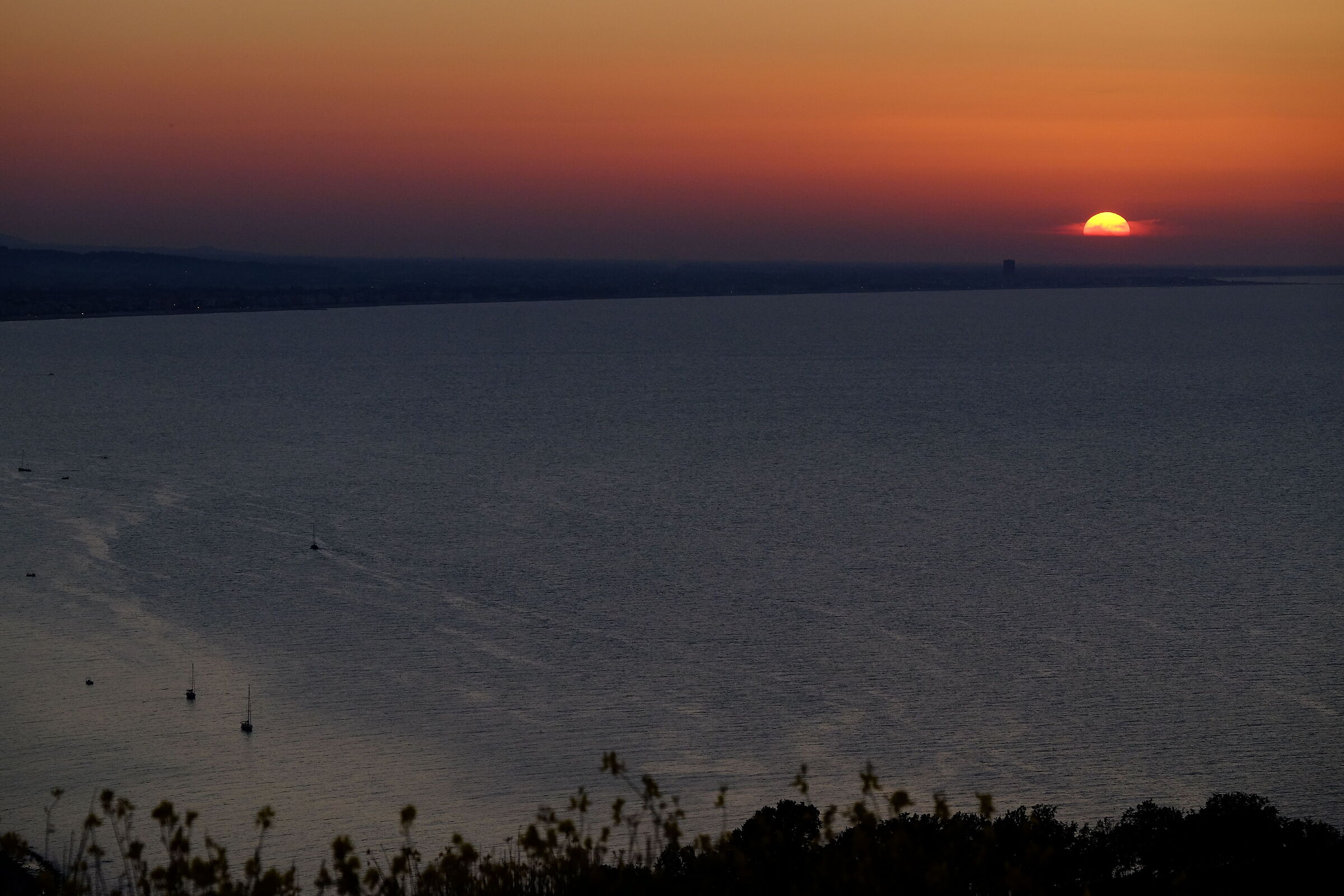 Tramonto a Casteldimezzo (PU)
