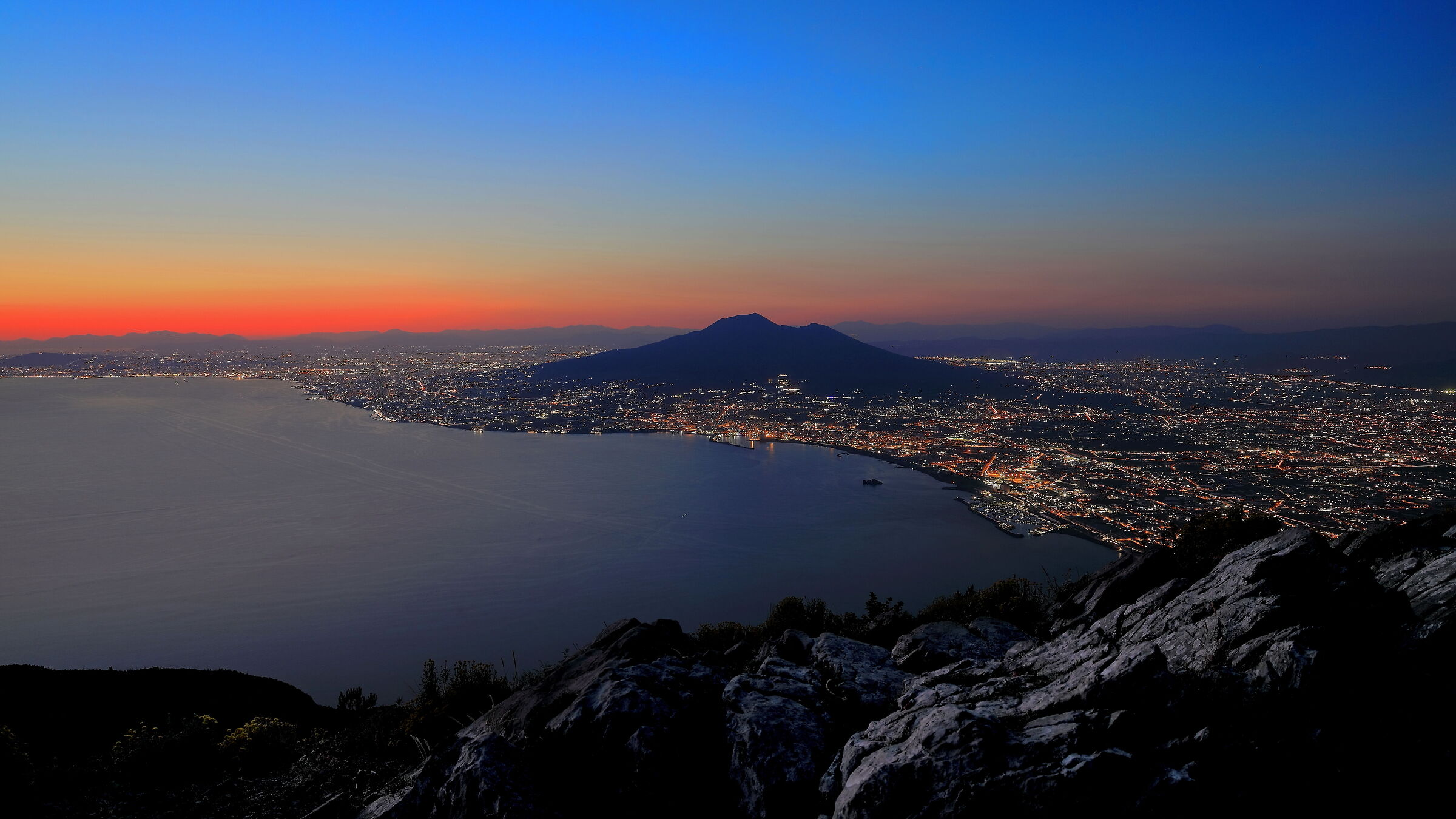 Sunset over the Gulf