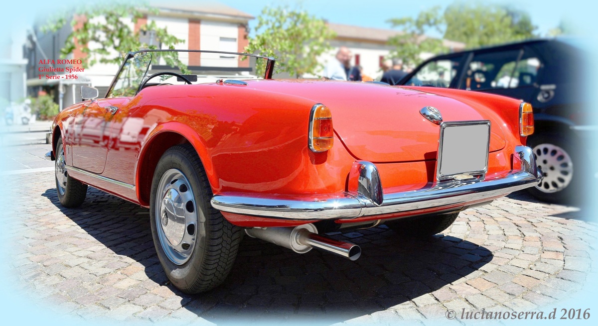 Alfa Romeo Giulietta Spider 1° Serie - 1956