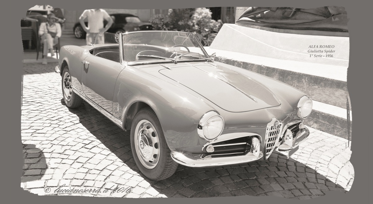 Alfa Romeo Giulietta Spider 1° Serie - 1956
