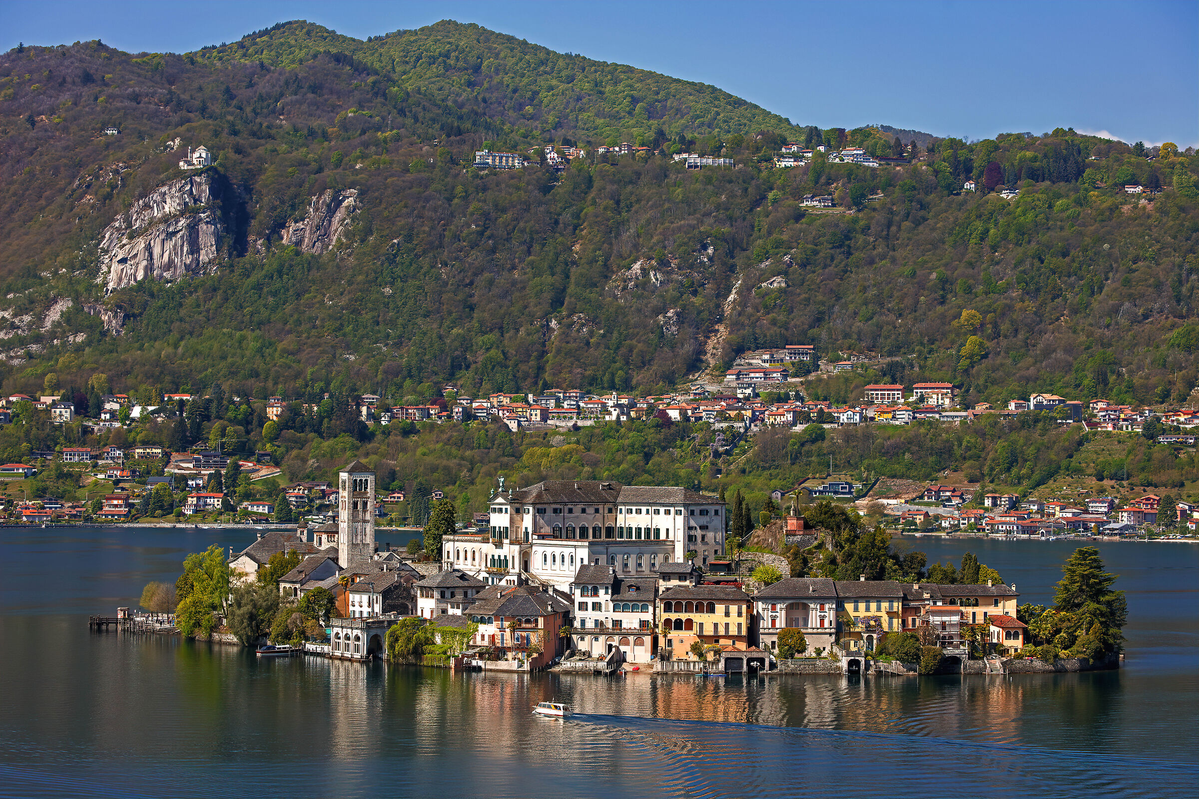 As long as the boat goes............