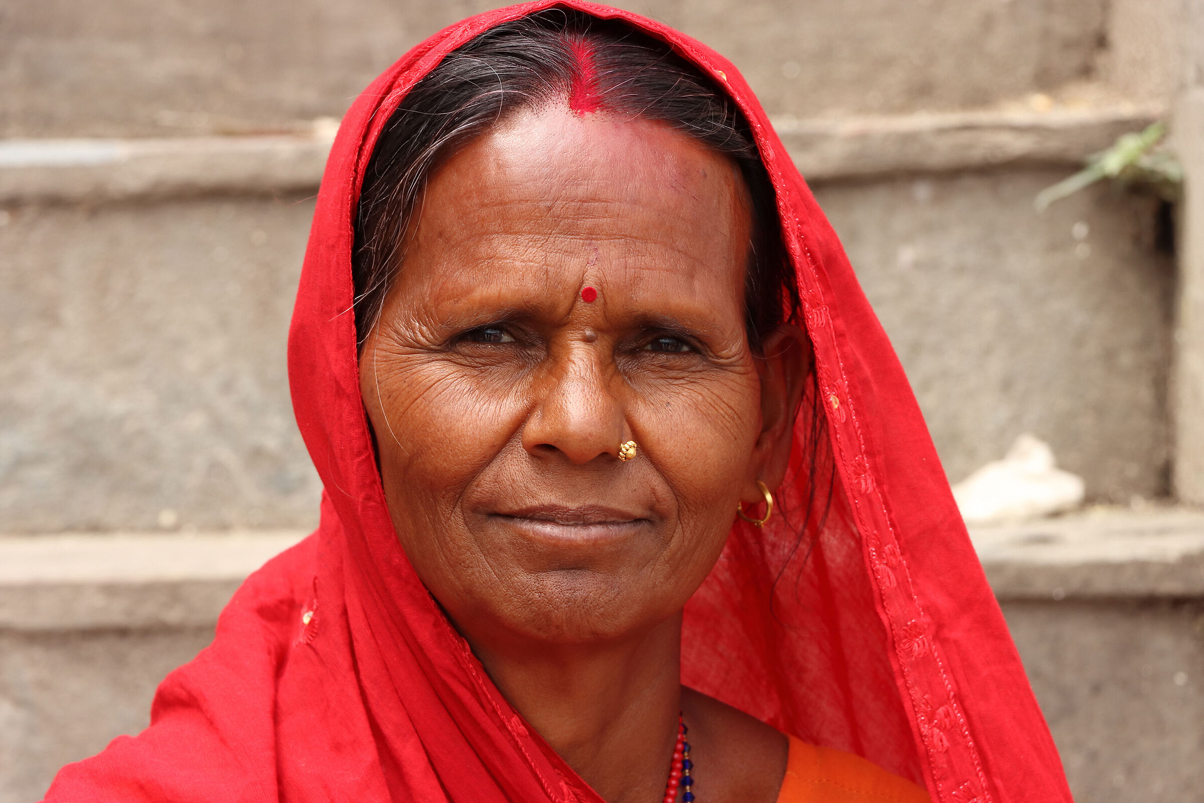 woman indu to swayambhunath