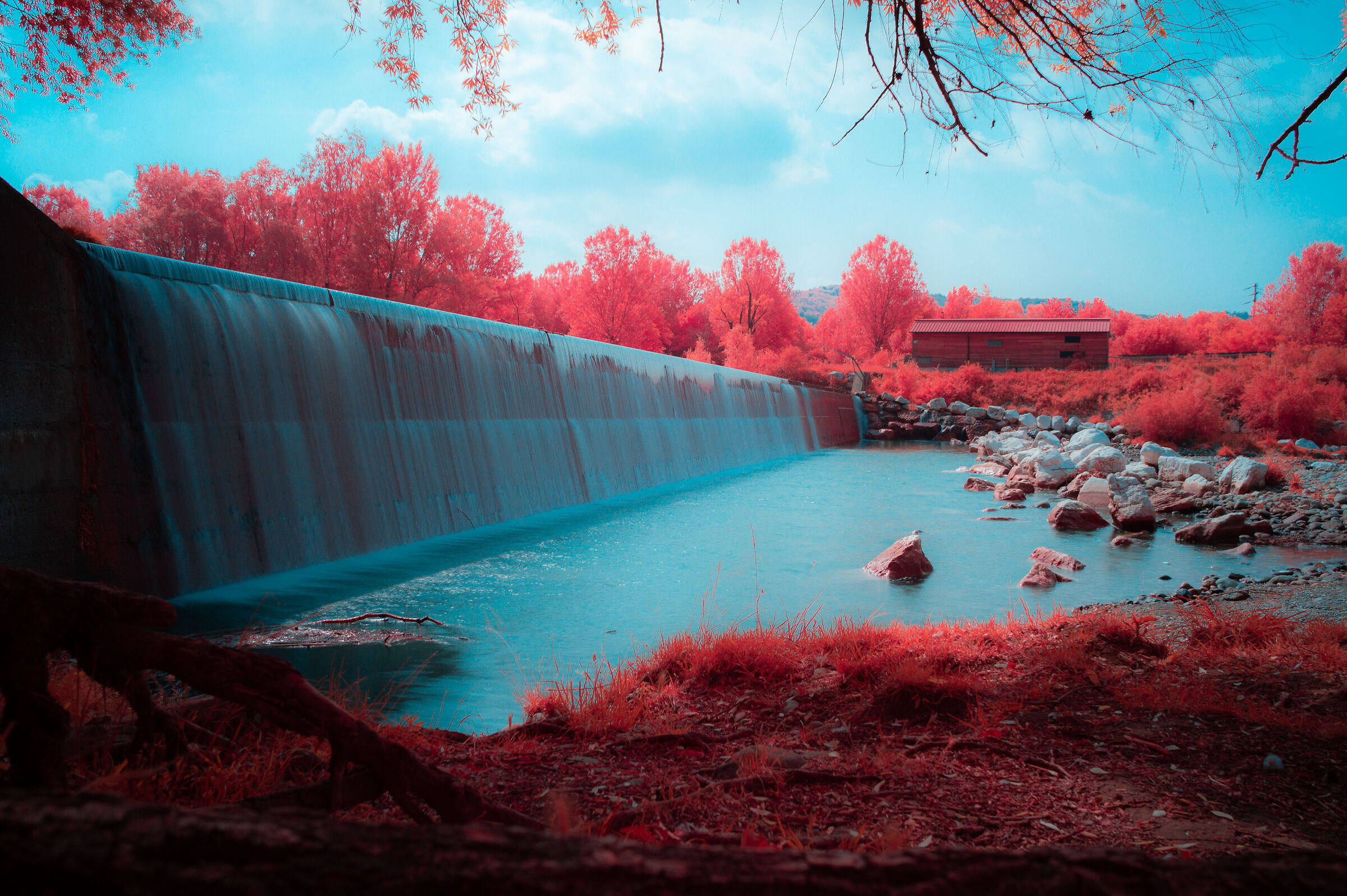 Serio River in Infrared/1