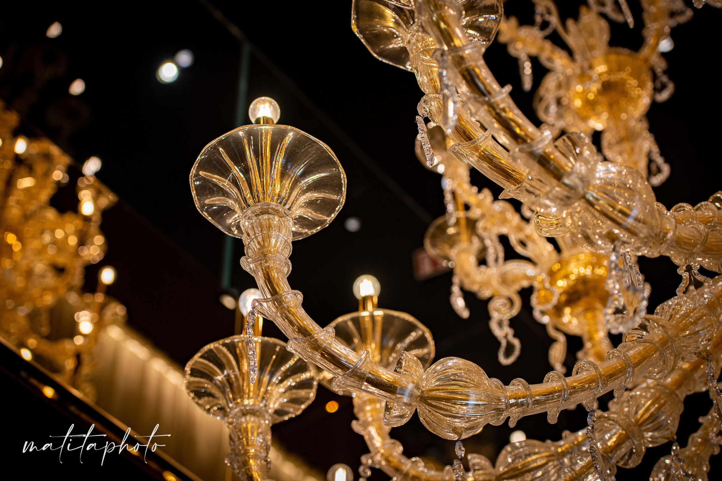 Golden Chandelier