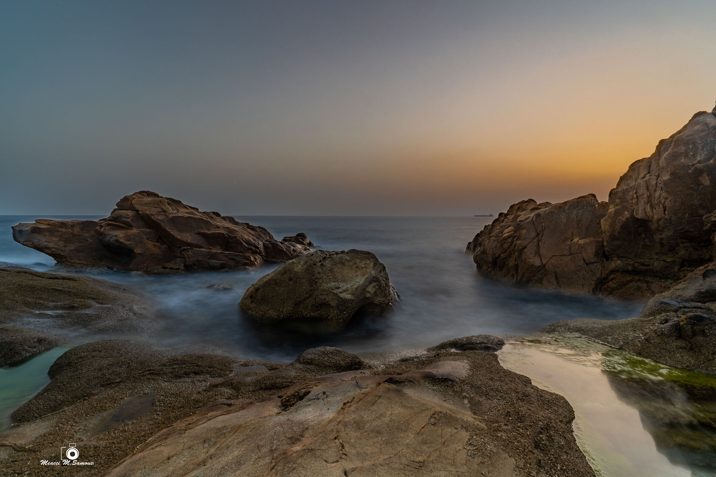 Tramonto a "Le Vaschine"