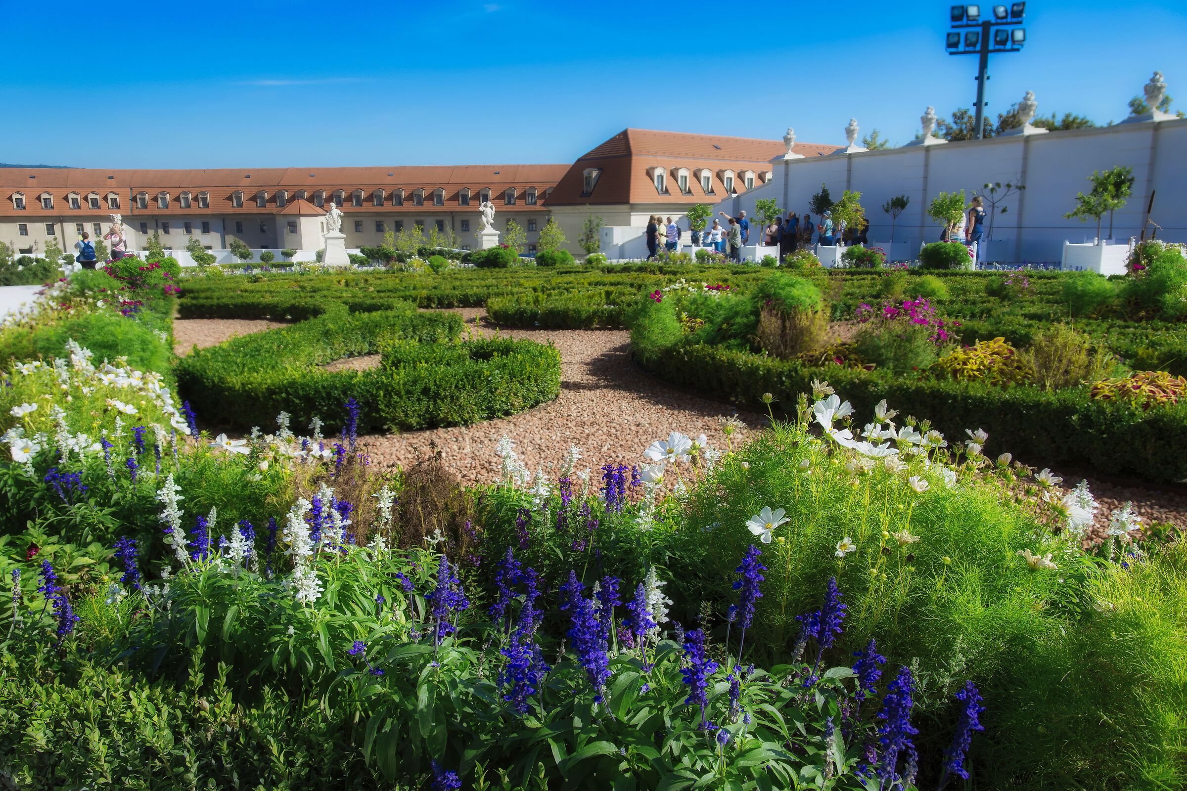Giardino del castello di Bratislava