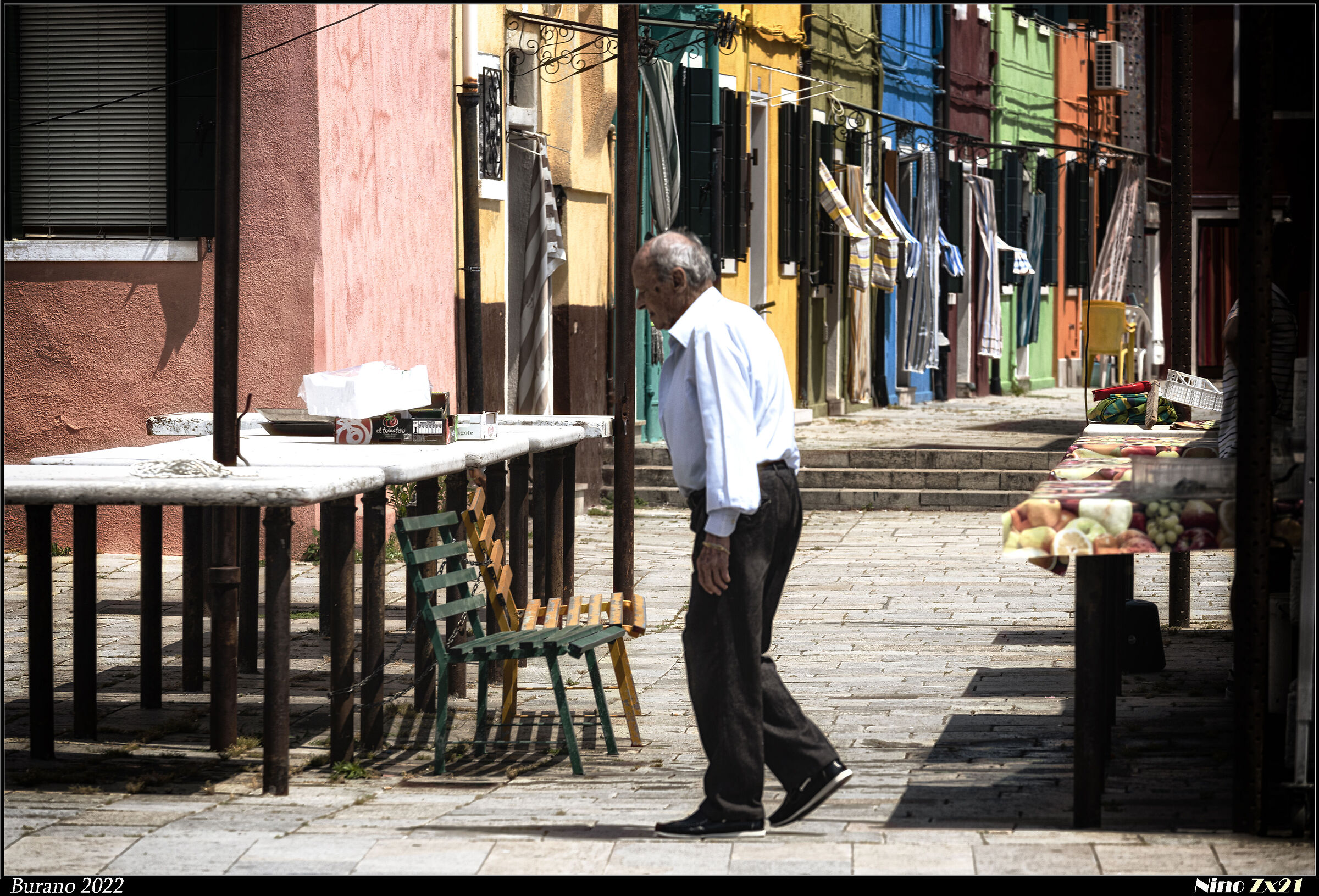 Among the streets of Burano