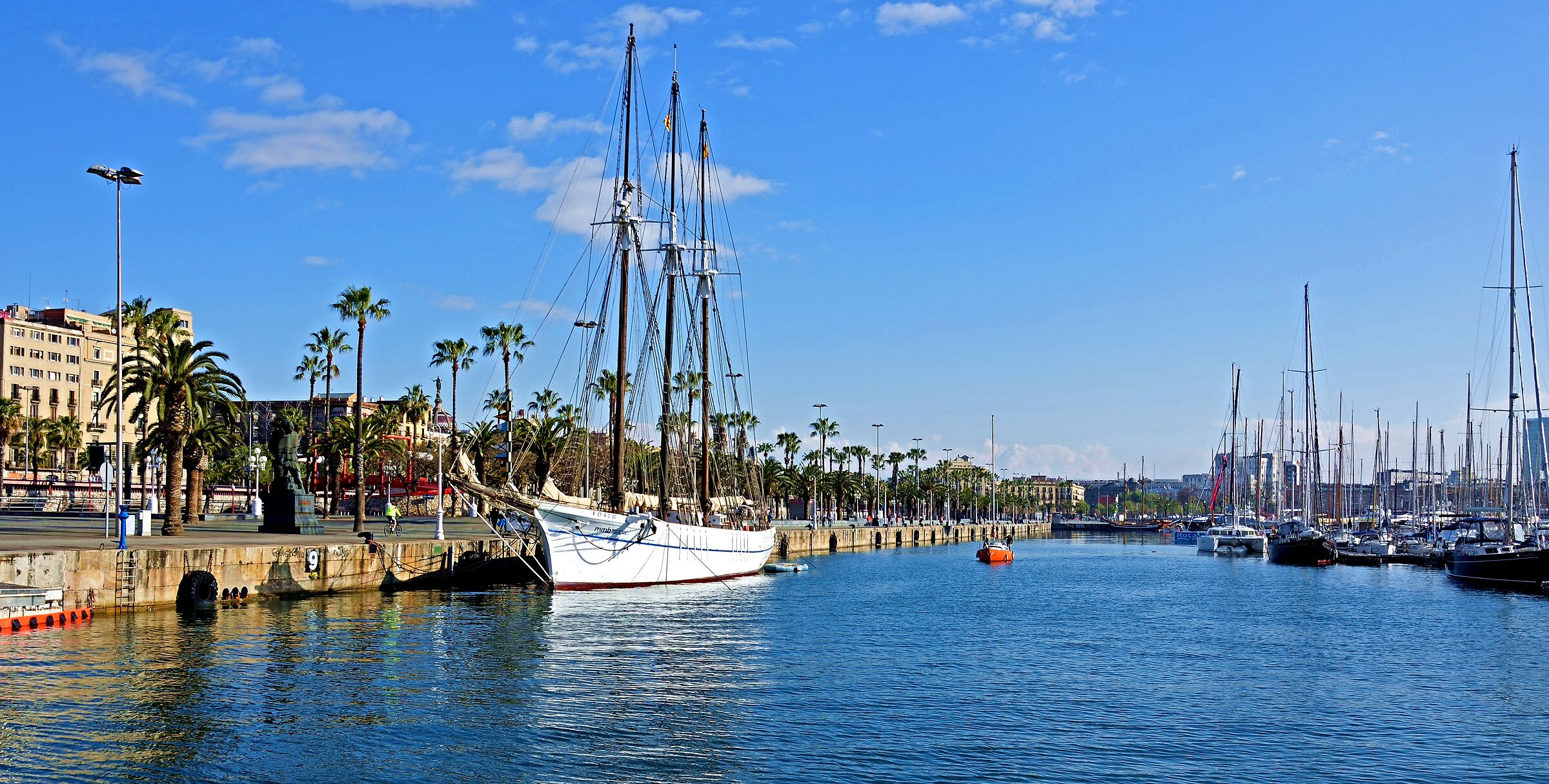 3 trees at the port