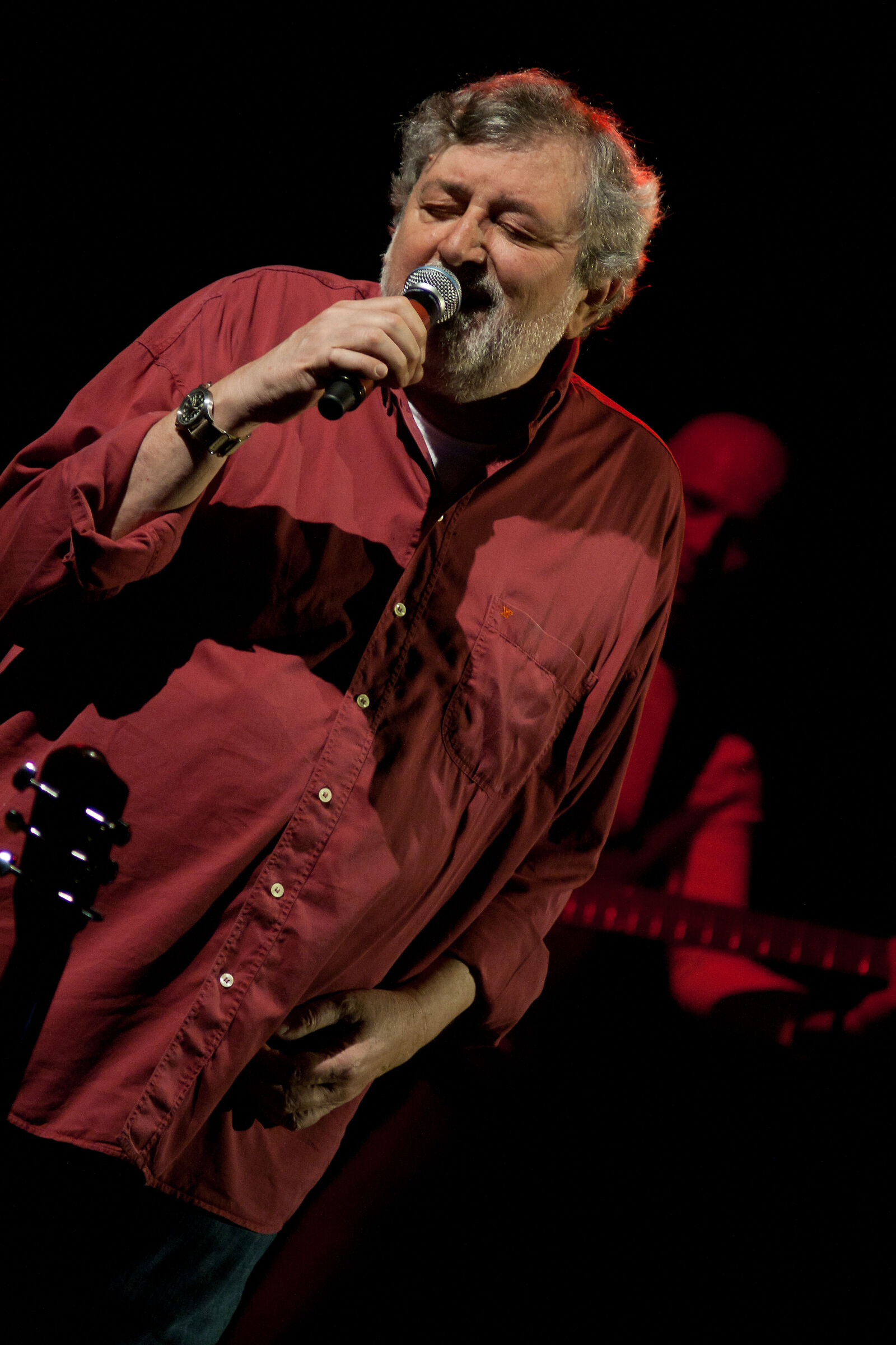 Guccini at the Serbariu mine (Sardinia)