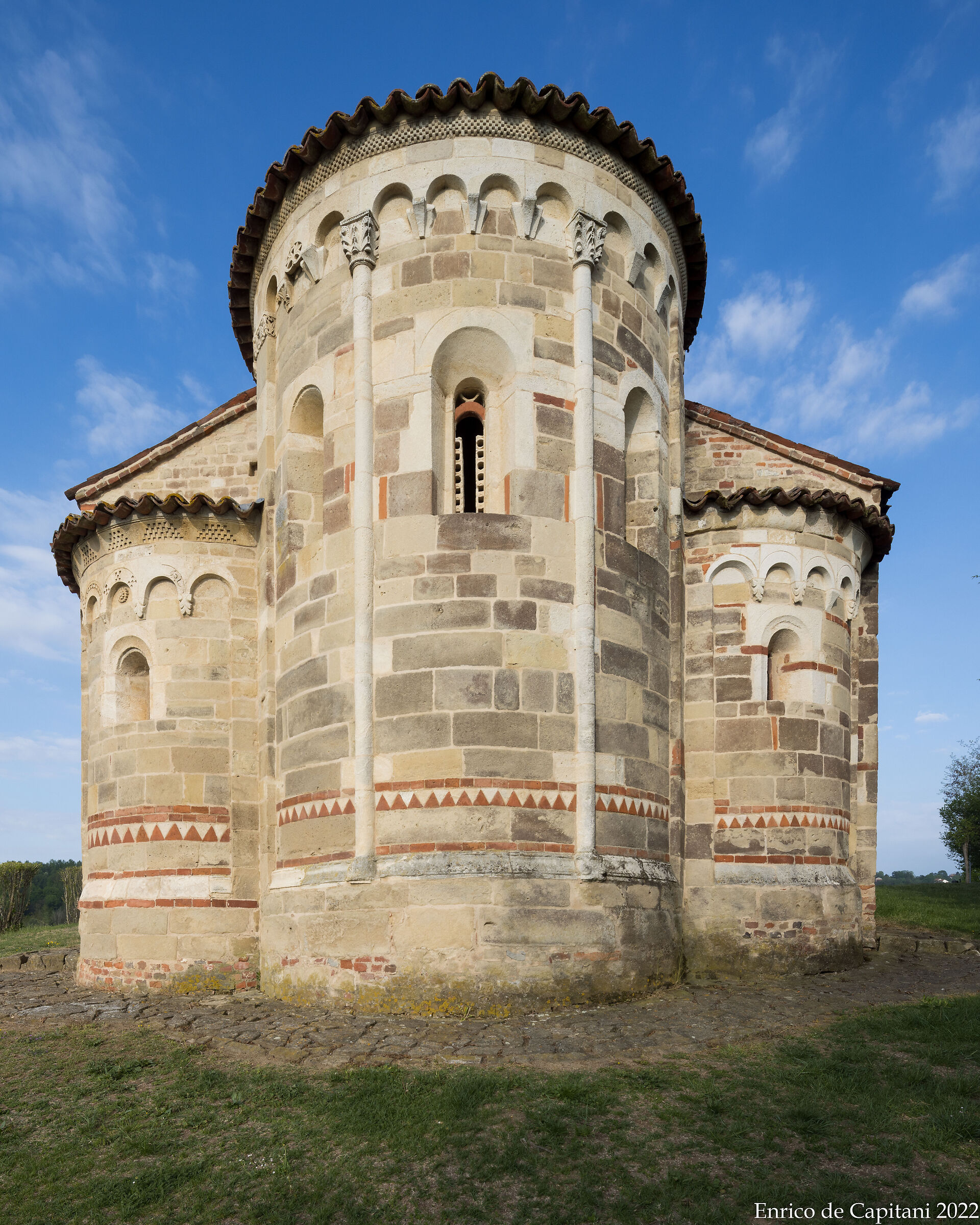 The apses of S. Secondo in Cortazzone