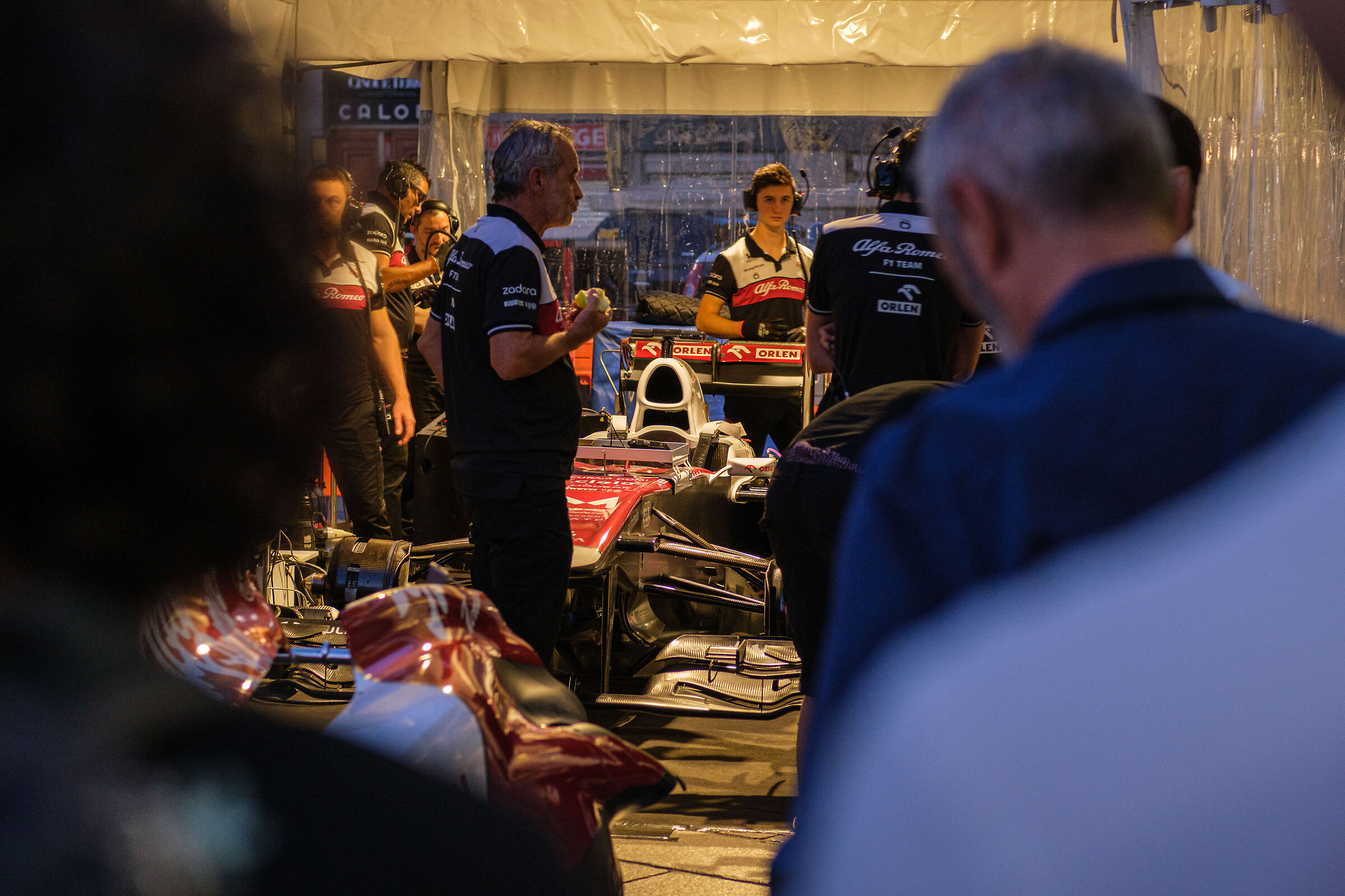 F1 Alfa Romeo in Duomo