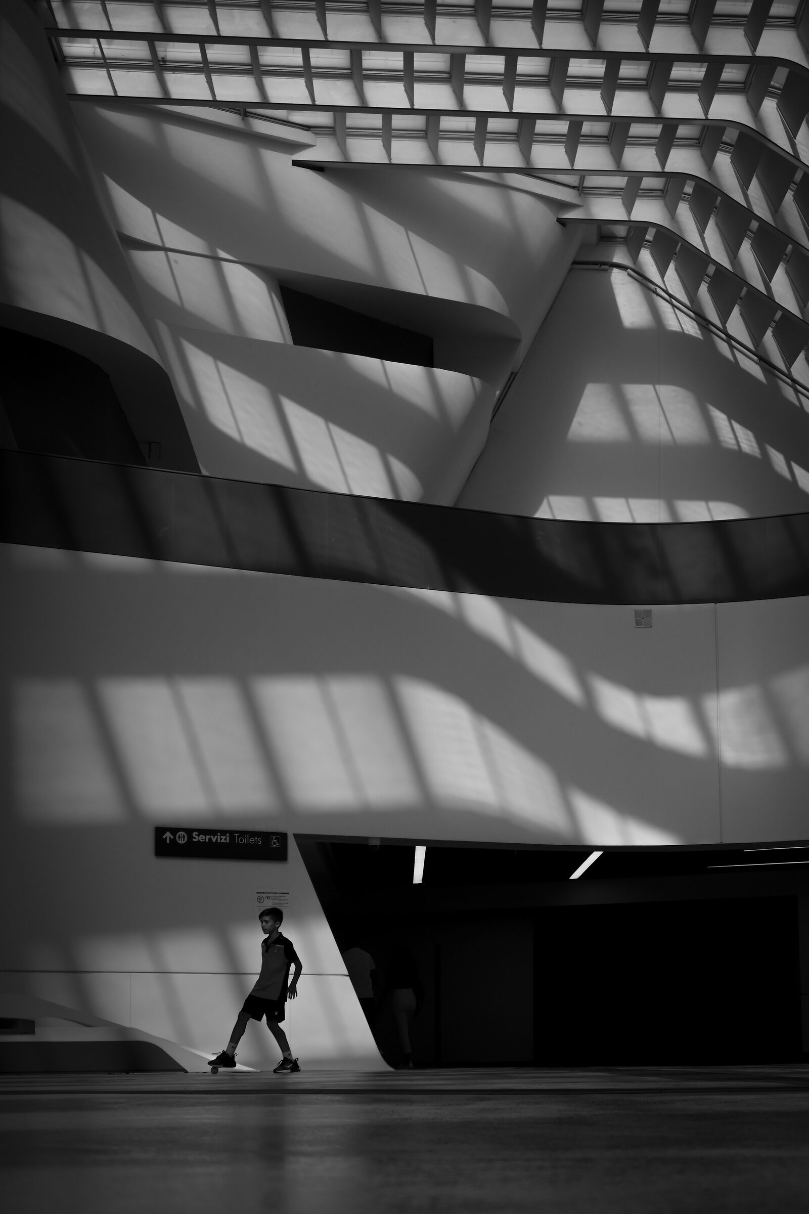 playing in the station