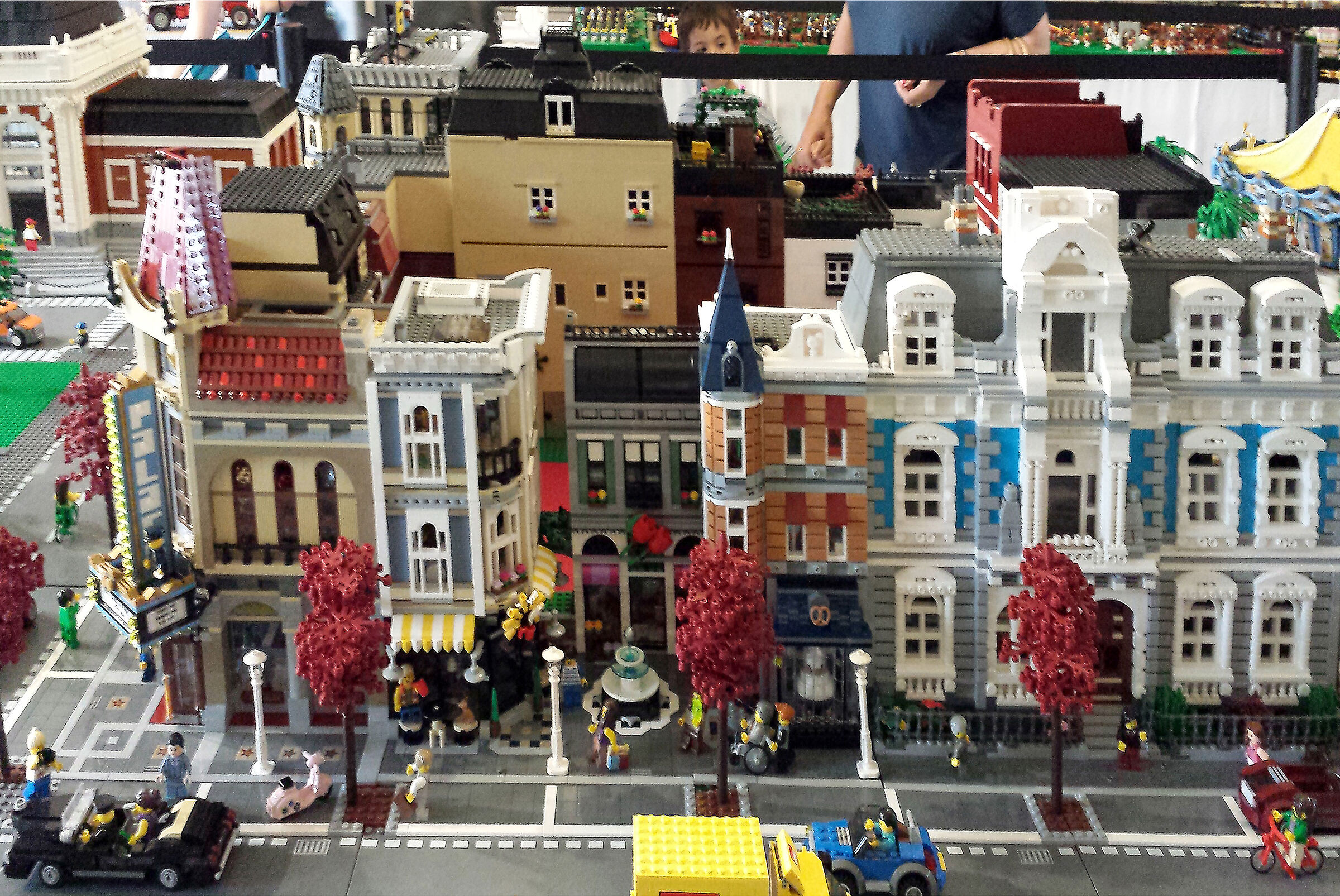 Exhibition of creations with lego