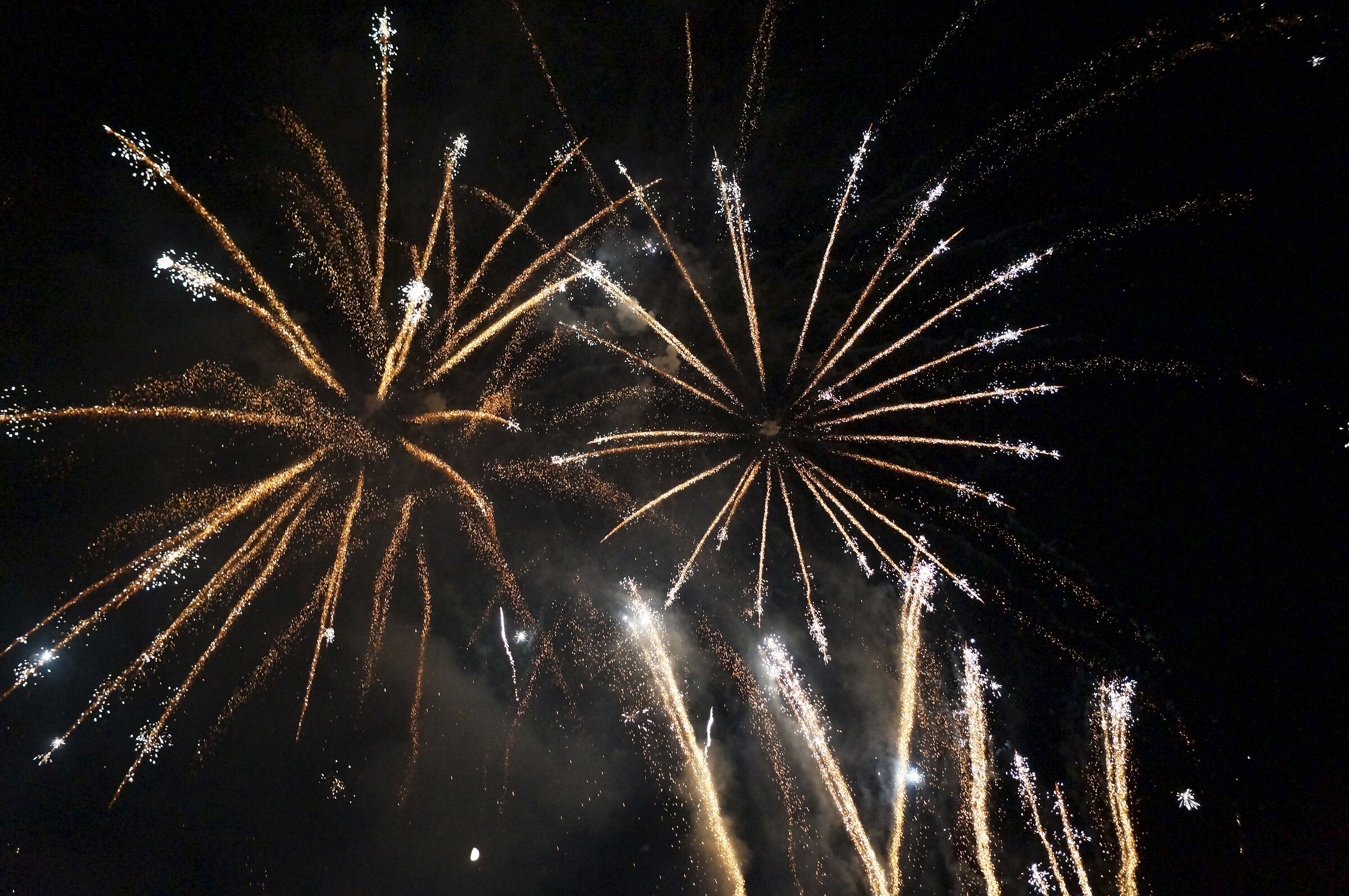 Molveno - fuochi artificiali