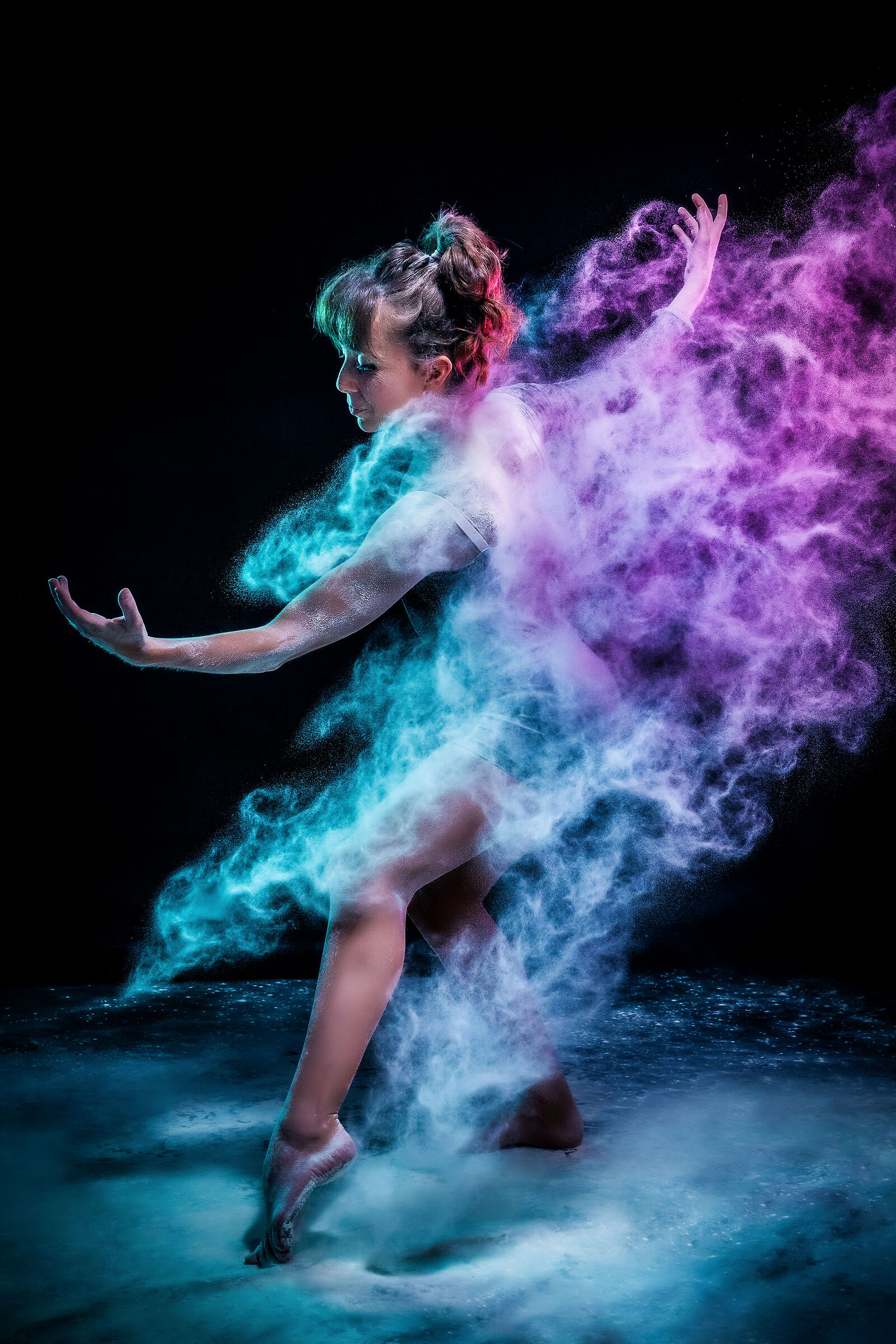 Dancing in the colors
