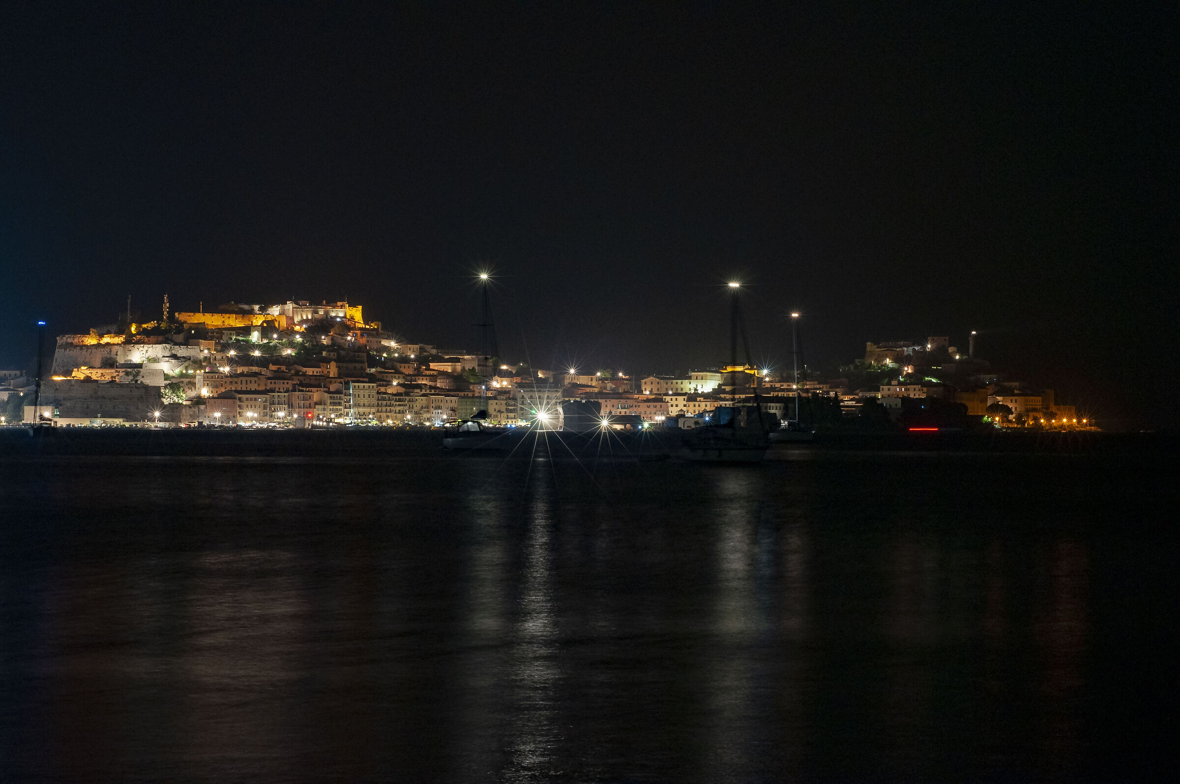 Portoferraio by night