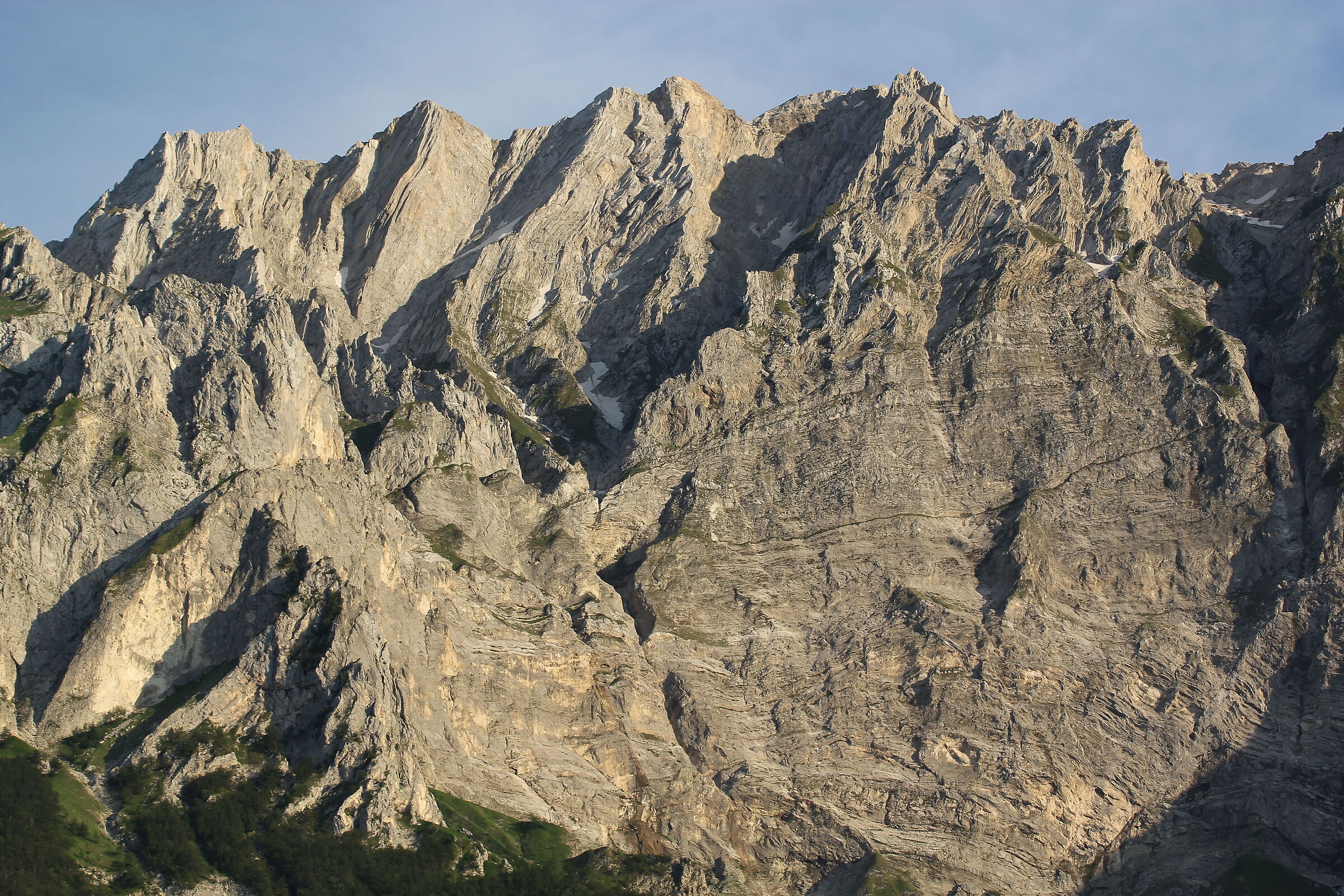 Parete nord Monte Camicia
