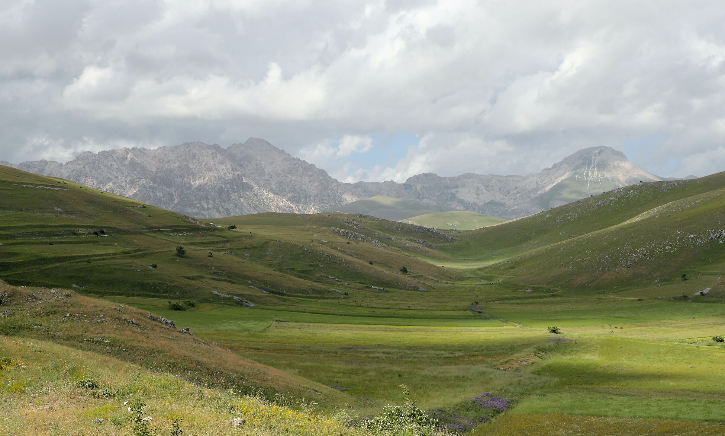 Onde sotto le vette del M.Prena e M.Camicia