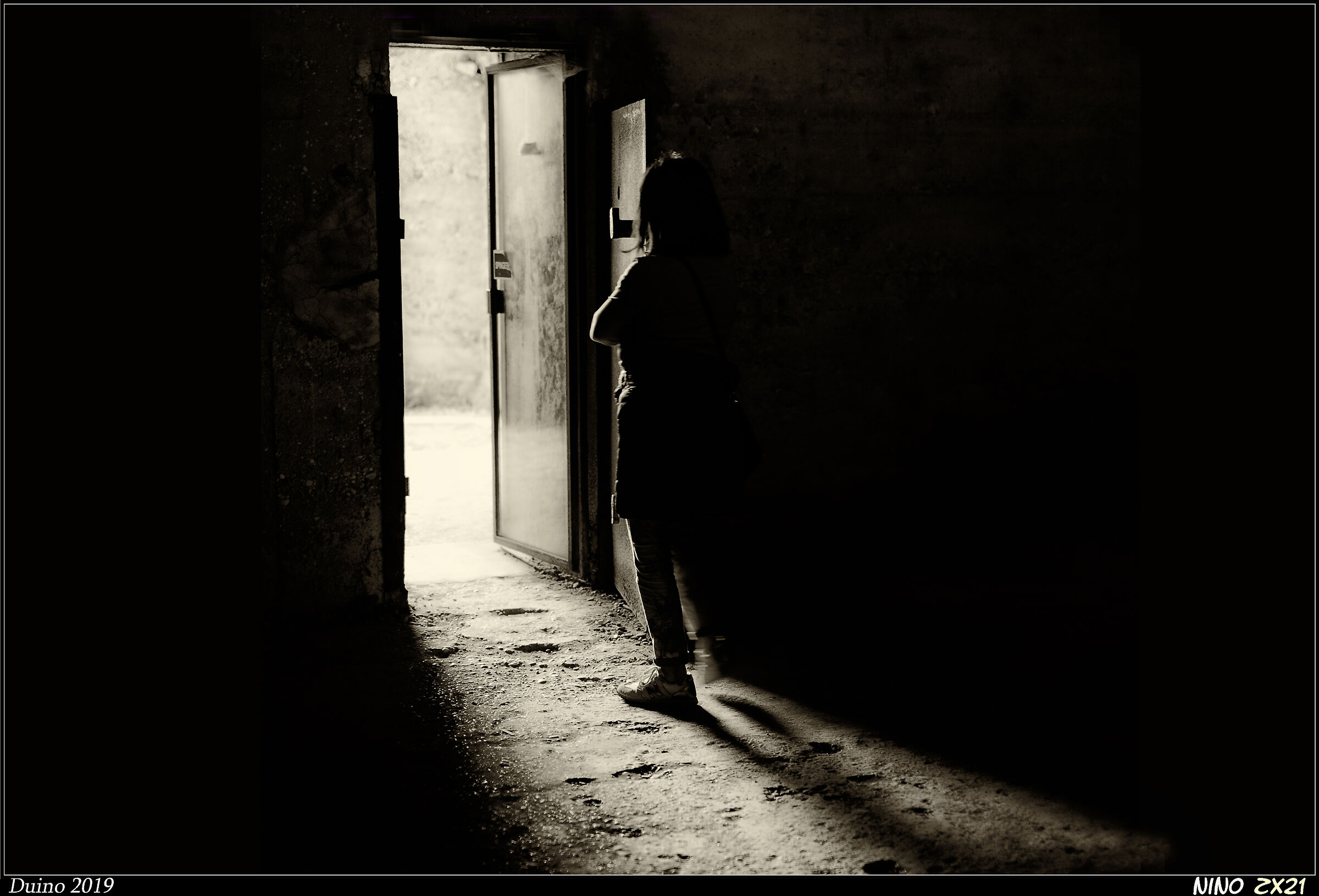 Close the door open the light