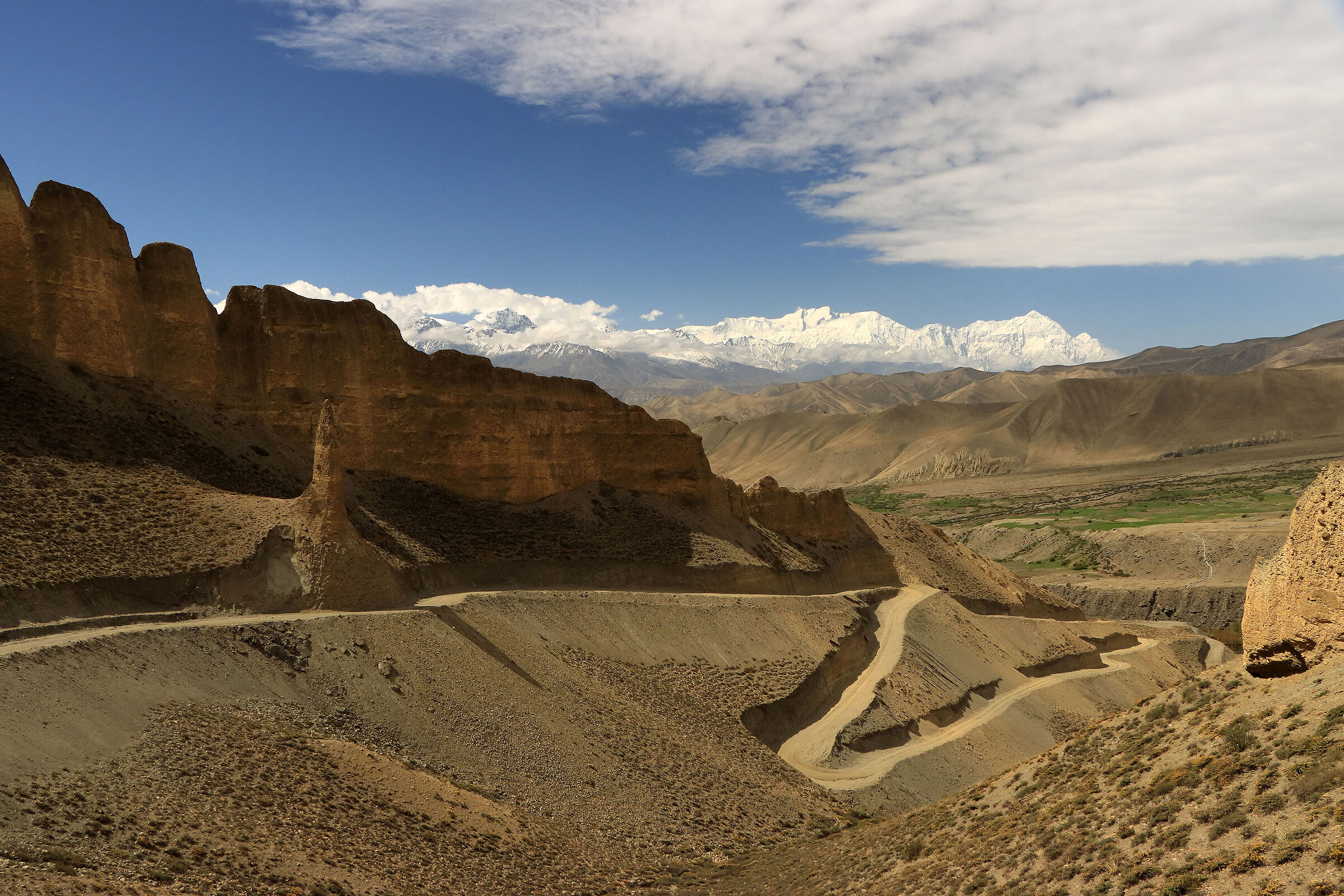 going up from Dhakmar