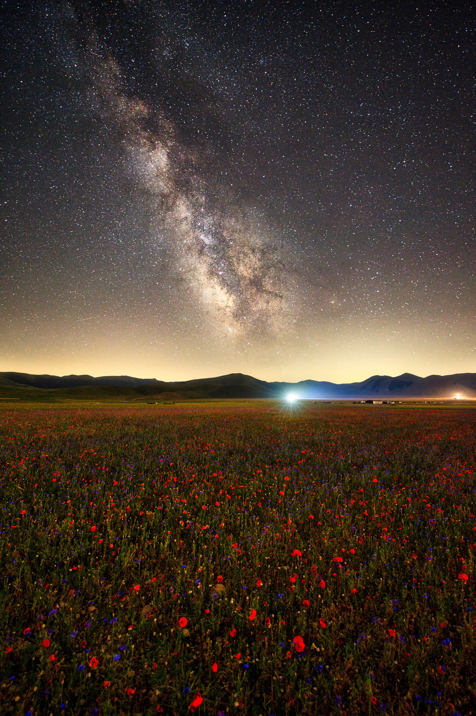 Via lattea Castelluccio (29 June 2022)