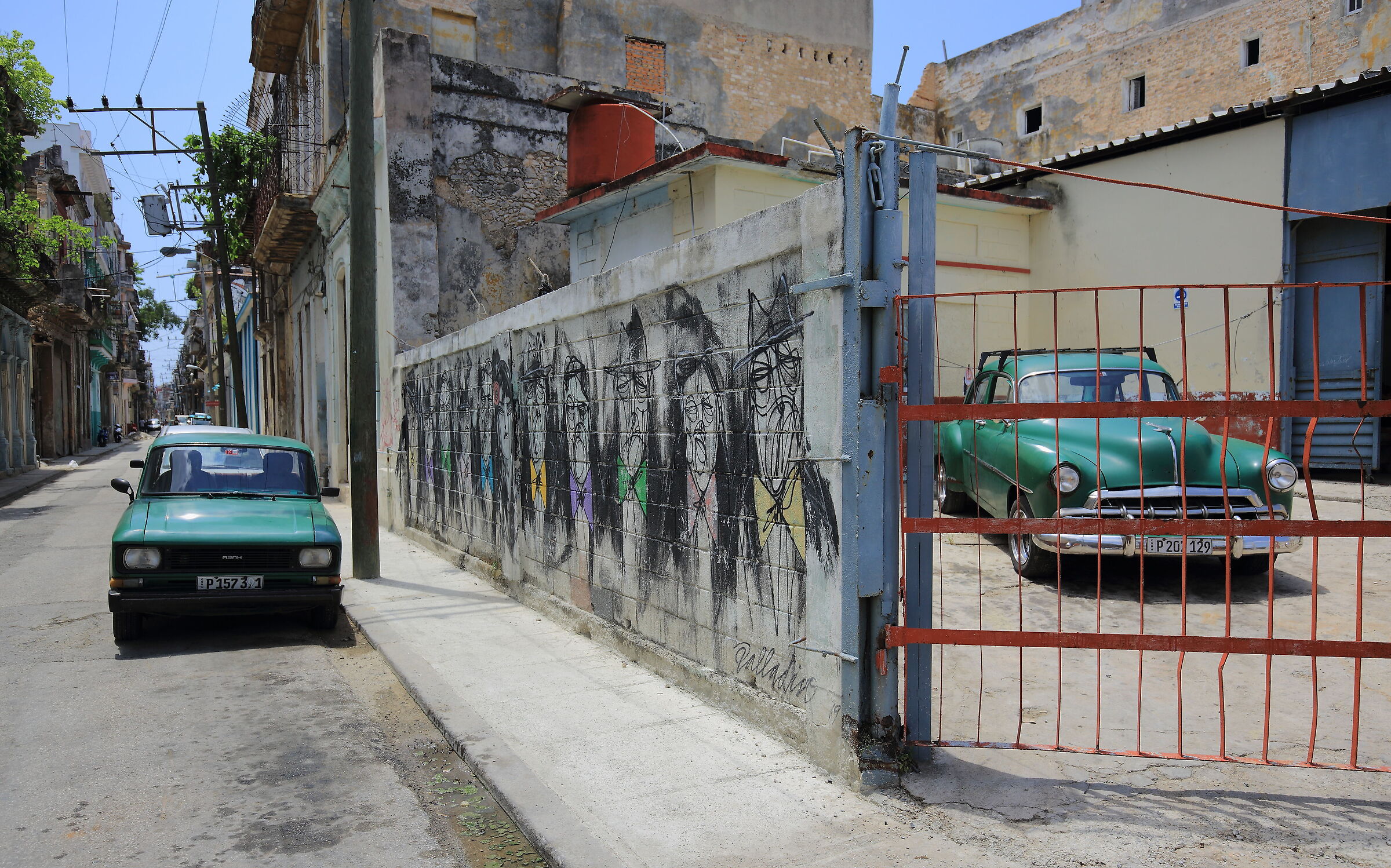 En el distrito artistico de San Isidro