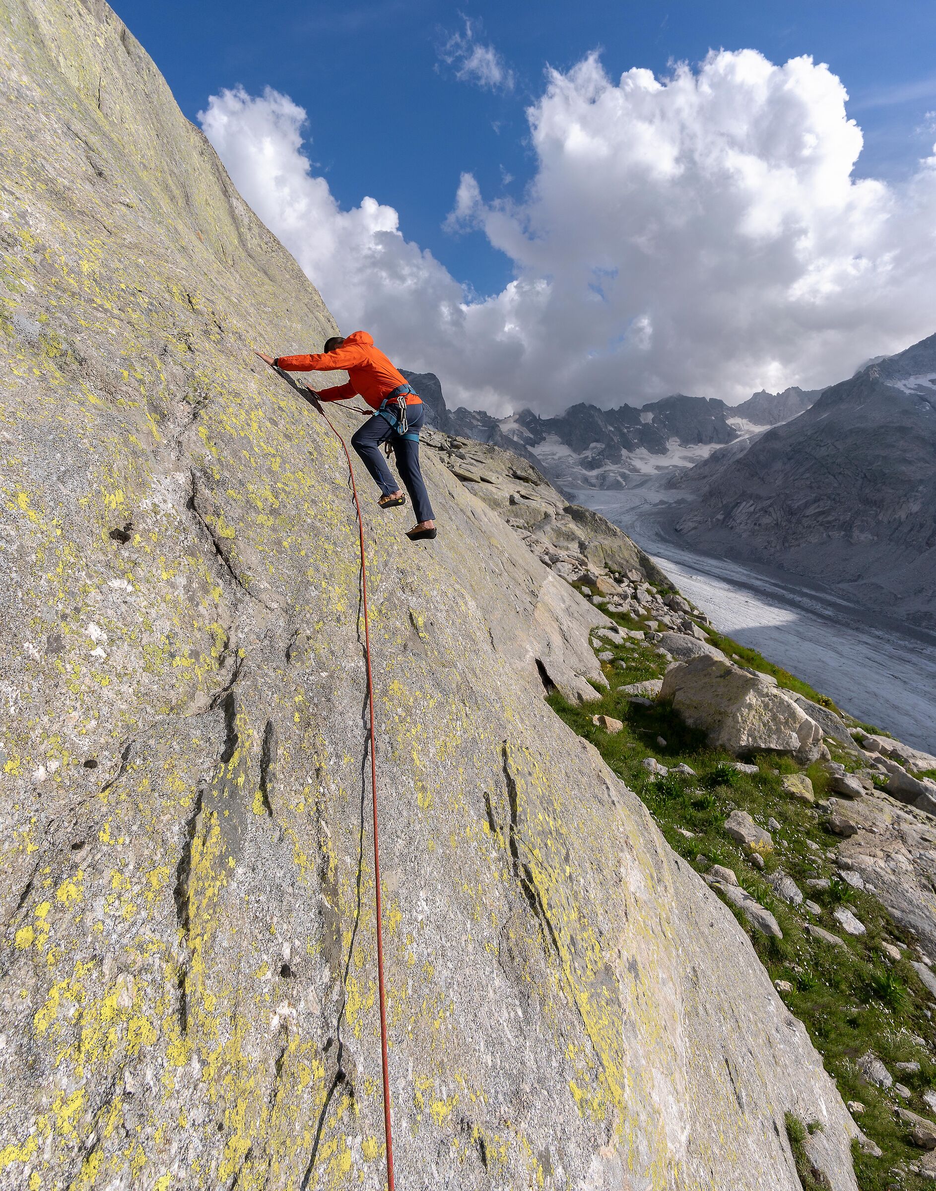 Rock climbing