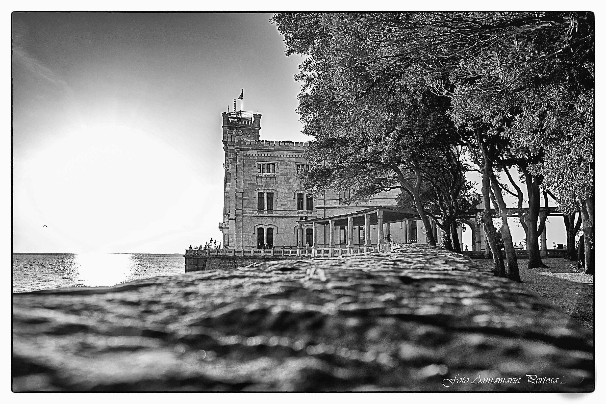 Miramare Castle in Trieste