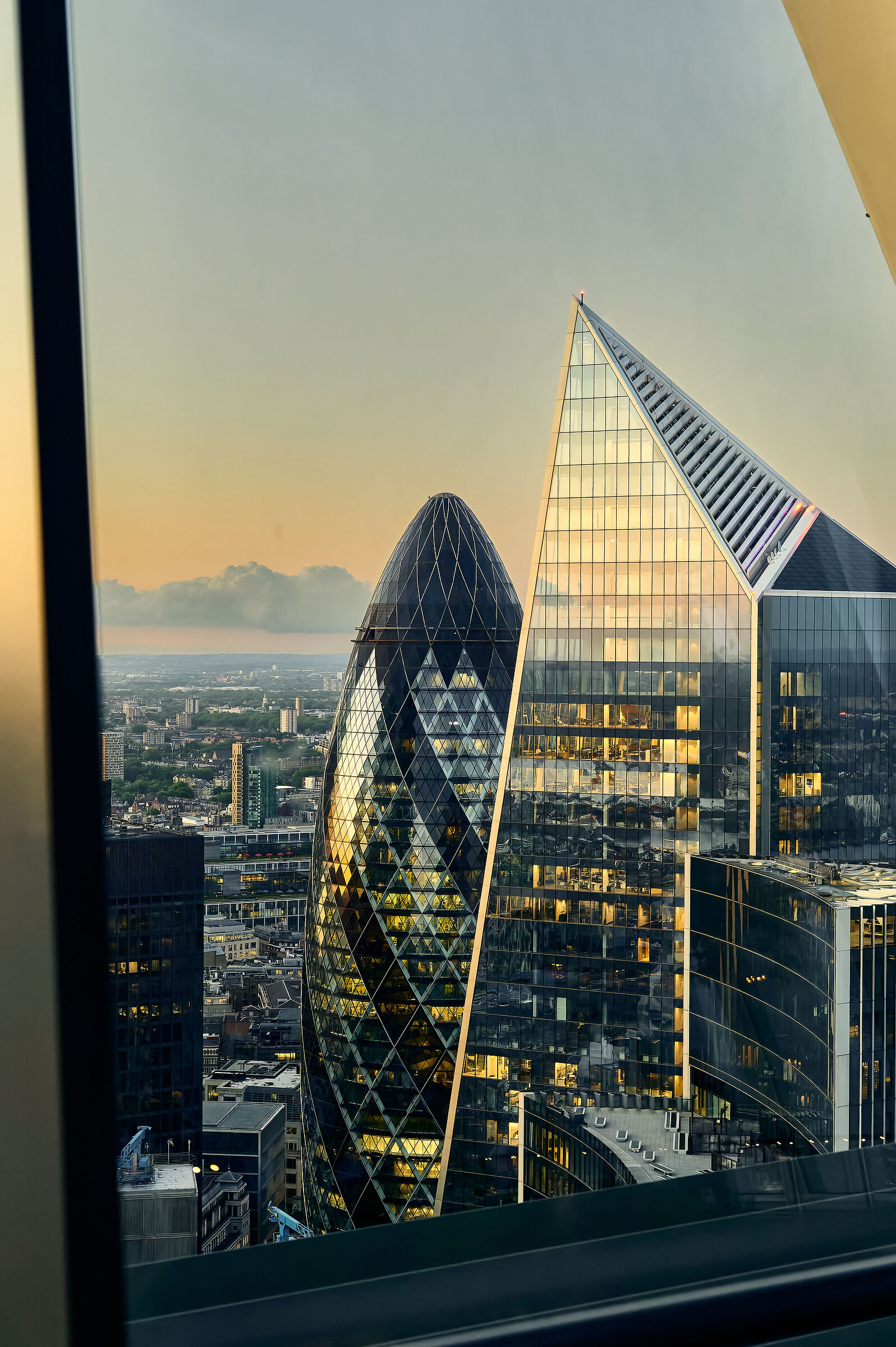 View from the Sky Garden, London